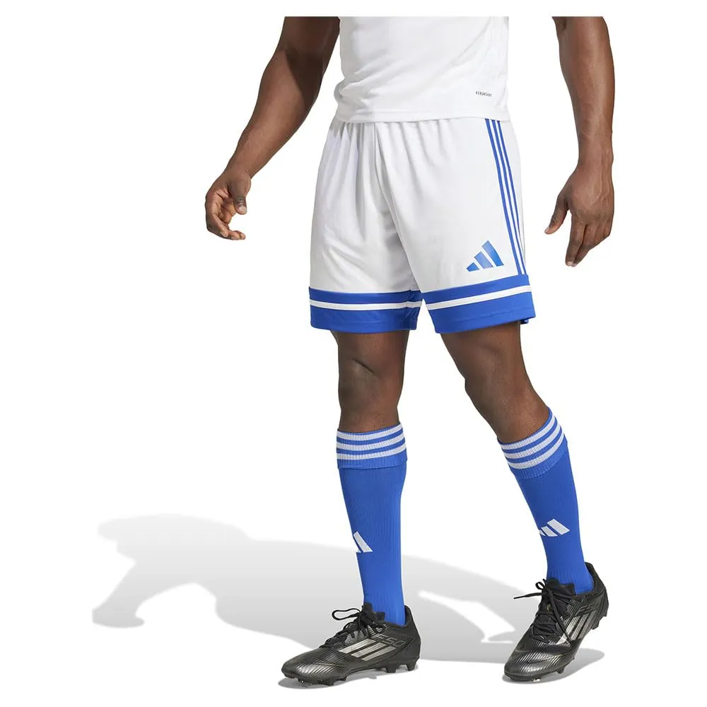 adidas Uomo SQUADRA25 SHORT, white/team royal blue, M - immagine 3