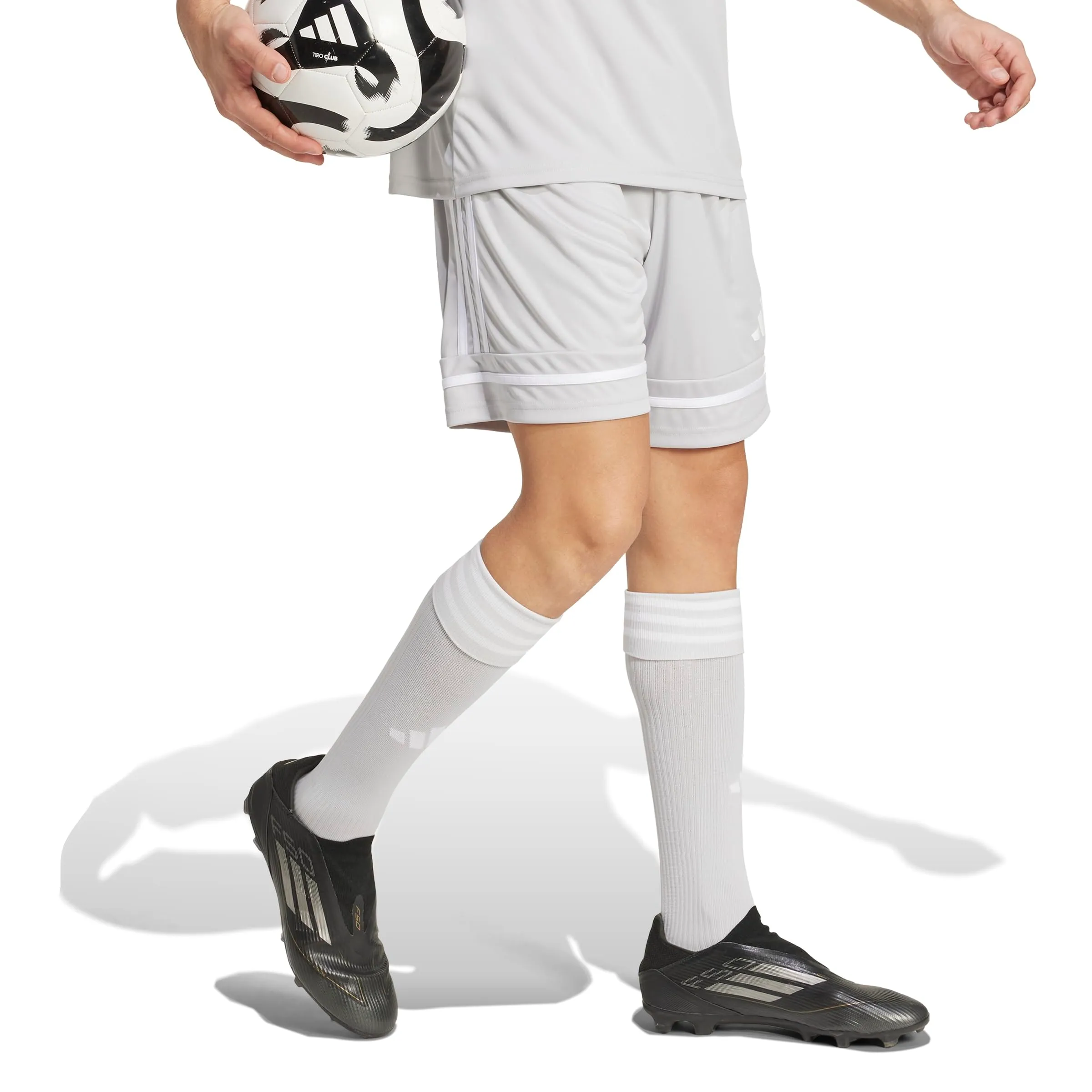 adidas Uomo SQUADRA25 SHORT, team light grey/team light grey/white, XXL - immagine 6