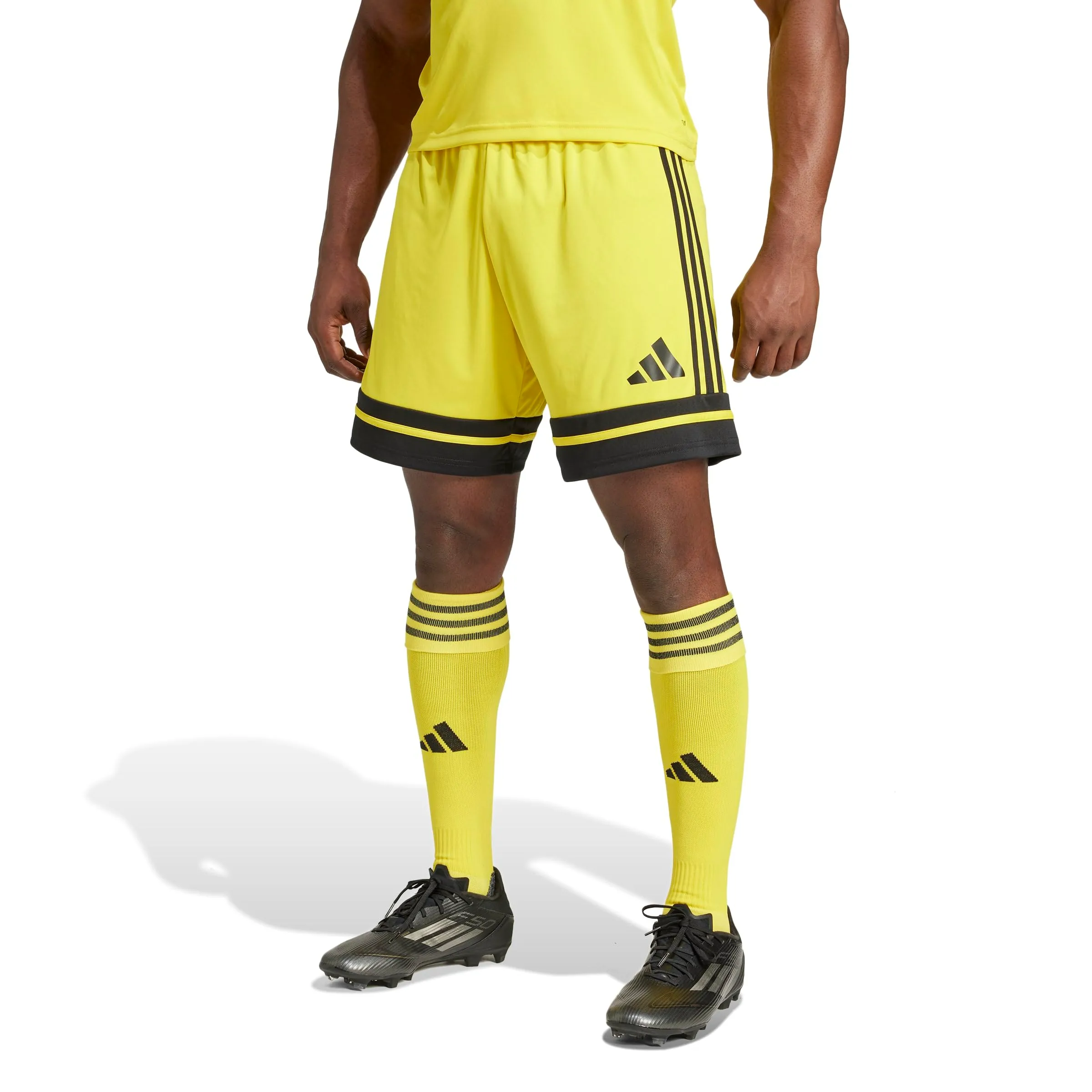 adidas Uomo SQUADRA25 SHORT, team yellow/black, S - immagine 2