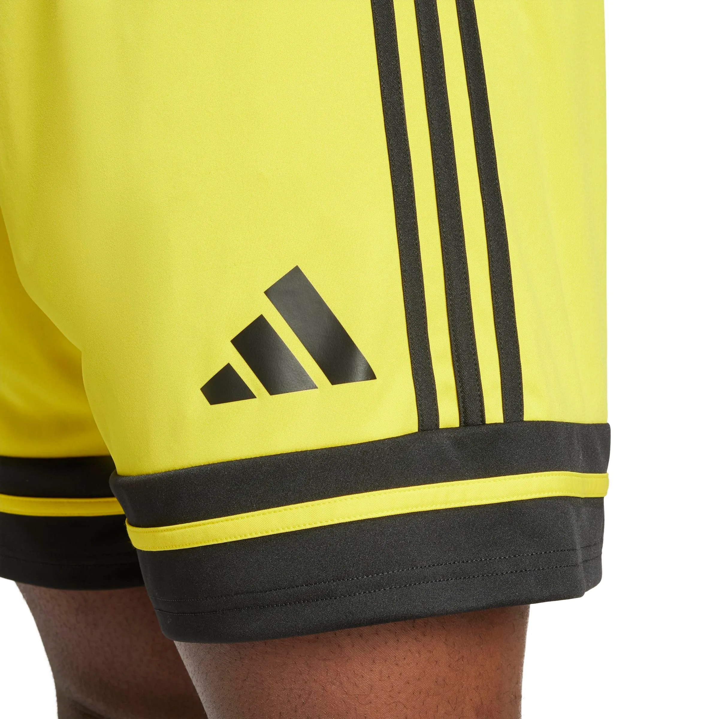 adidas Uomo SQUADRA25 SHORT, team yellow/black, L - immagine 5