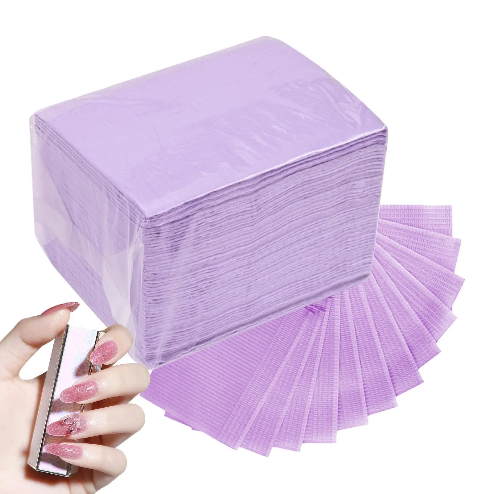 50 Pezzi Tovagliette Per Manicure | Tovaglia Per Manicure | Asciugamani Di Carta Per Unghie | Tovagliette Per Tatuaggi |cuscinetti Puliti Per Principianti Professionisti D-ella - immagine 6