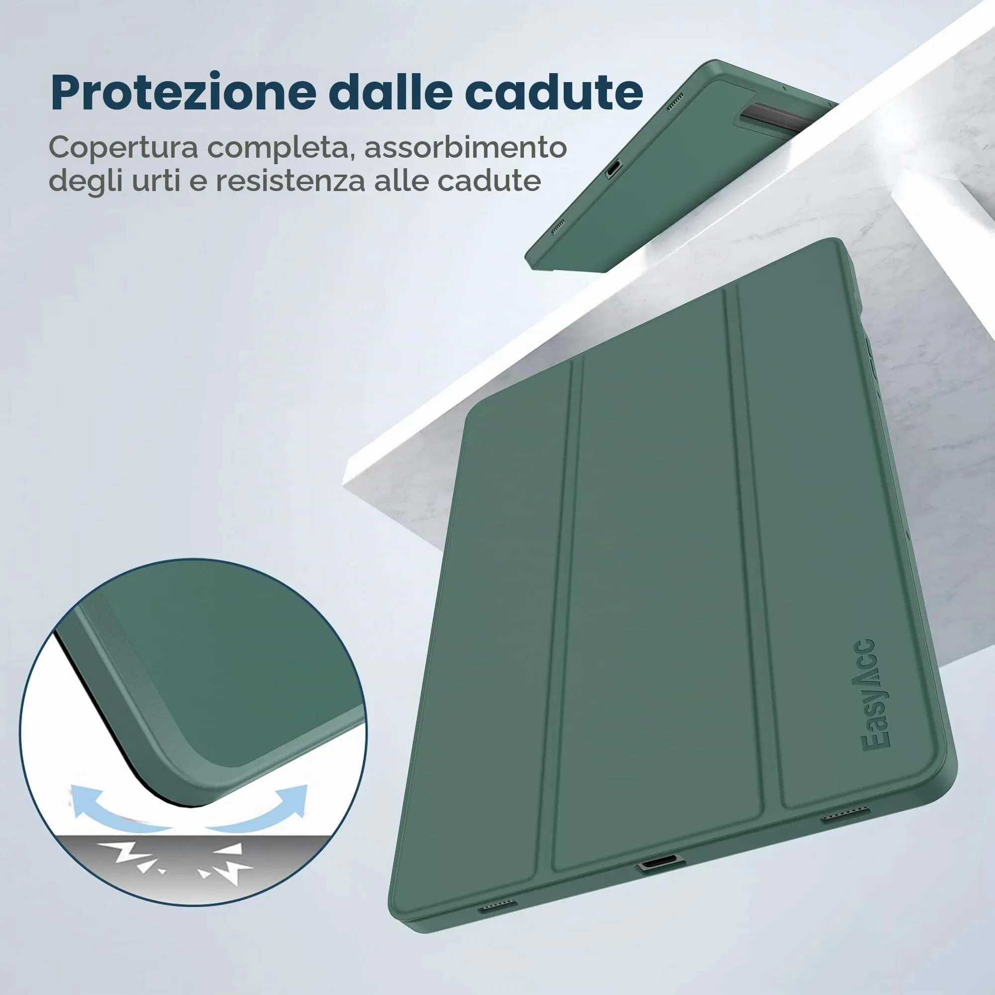 EasyAcc Custodia Cover Compatibile con Samsung Galaxy Tab S10 Lite - immagine 4