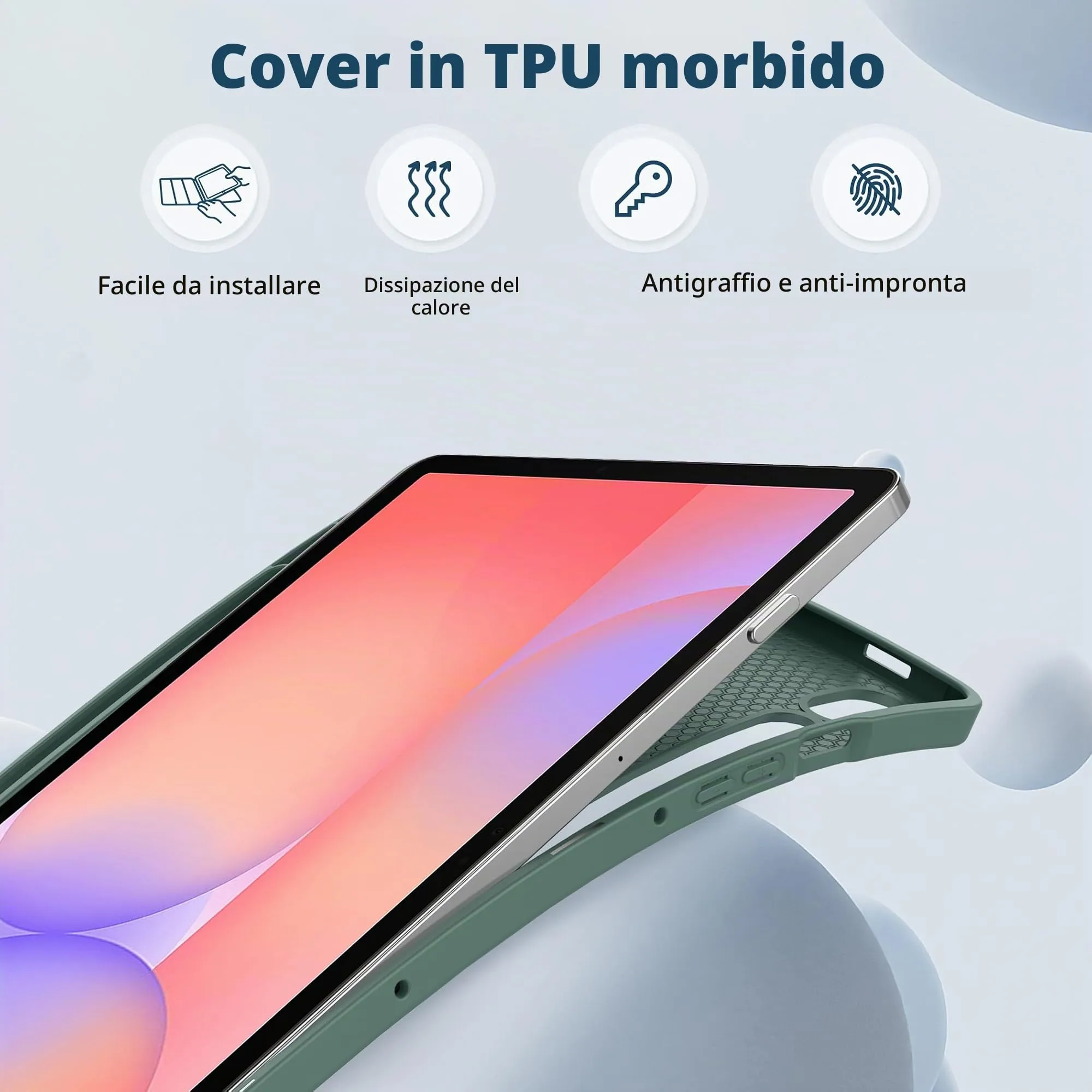 EasyAcc Custodia Cover Compatibile con Samsung Galaxy Tab S10 Lite - immagine 5