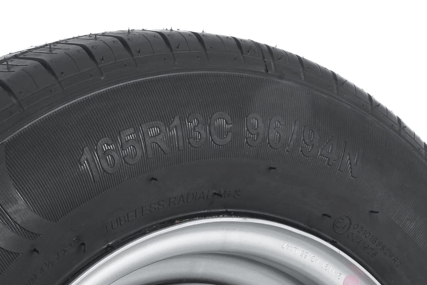 Kenda Ruota Completa Rinforzata 165/80 R13C per Rimorchi Pesanti e Roulotte, Portata 710 kg, Cerchio in Acciaio 4.5Jx13 H2 5x112 ET30, Pneumatico KargoTrail 3G - immagine 4
