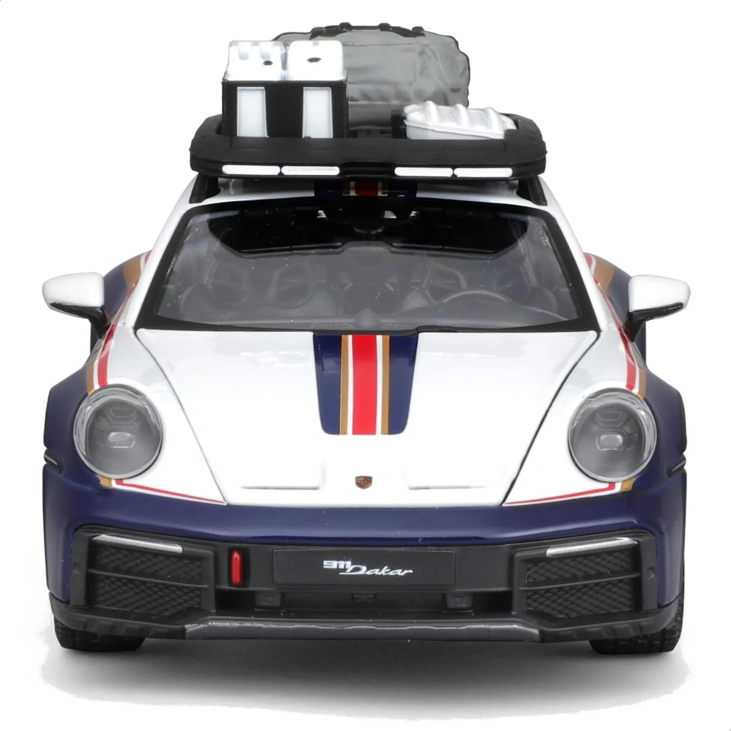Bburago - Porsche 911 Dakar - Modellino Realistico Auto in Scala 1:24, Replica Diecast con Portiere Apribili, Licenza Ufficiale Porsche, Età Consigliata 3+ Anni - immagine 5