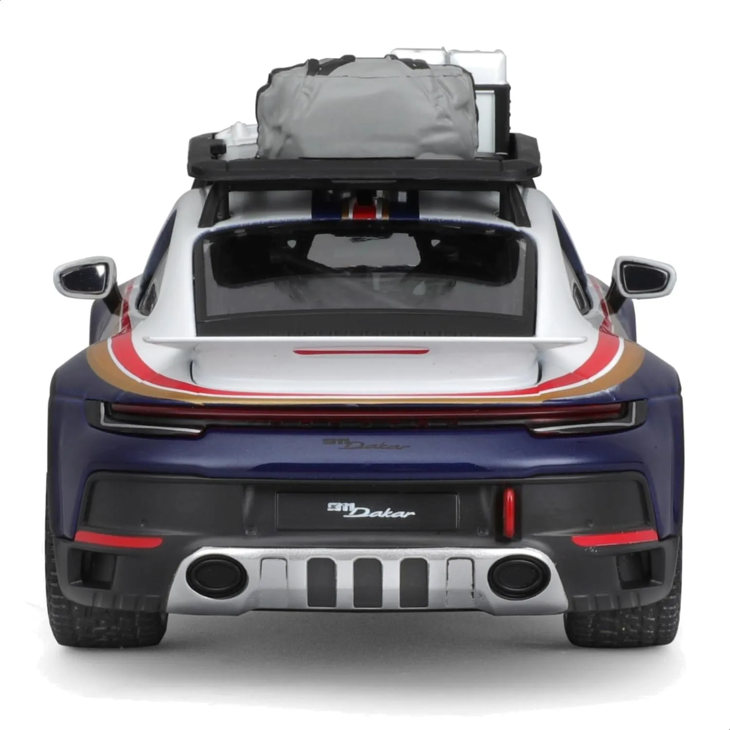 Bburago - Porsche 911 Dakar - Modellino Realistico Auto in Scala 1:24, Replica Diecast con Portiere Apribili, Licenza Ufficiale Porsche, Età Consigliata 3+ Anni - immagine 6