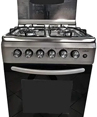 Lar.el Cucina 50x50 cm Forno Elettrico con Grill Inox Coperchio in Vetro Temperato 4 Fuochi a Gas GPL/Metano Acciaio Inossidabile CUC.L5005EVX - immagine 4