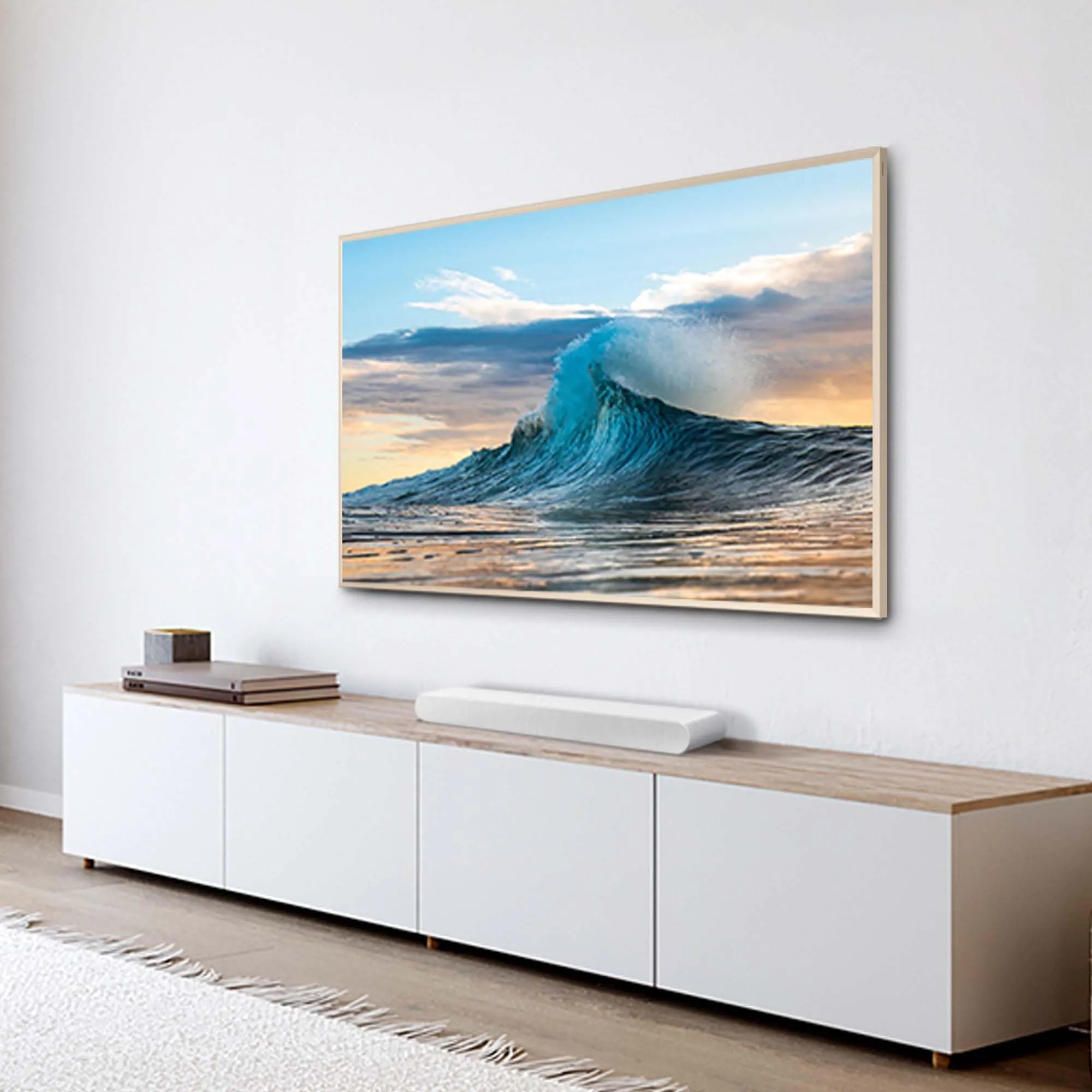 Samsung Soundbar HW-S61D/ZF Serie S, 7 Speaker, Wireless Dolby Atmos, Audio a 5.0 Canali, Q-Simphony, Alexa integrato e compatibile con Google Assistant, White 2024 - immagine 2