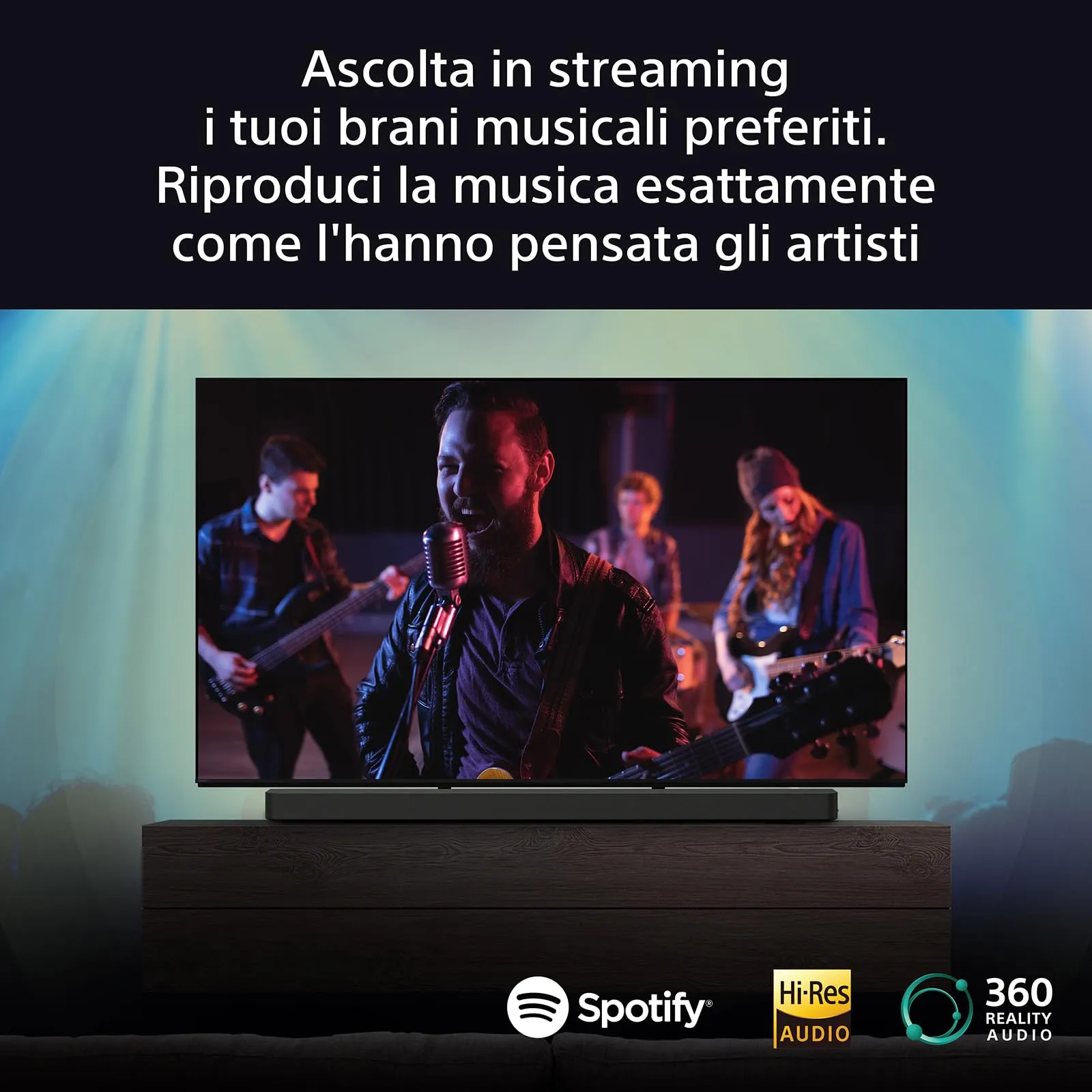Sony BRAVIA Theatre Bar 9 – Dolby Atmos single soundbar, DTS:X, 13 speakers, Wi-Fi, Bluetooth, 360 Spatial Sound Mapping, Hi Res Audio, Nera, HT-A9000 - immagine 7