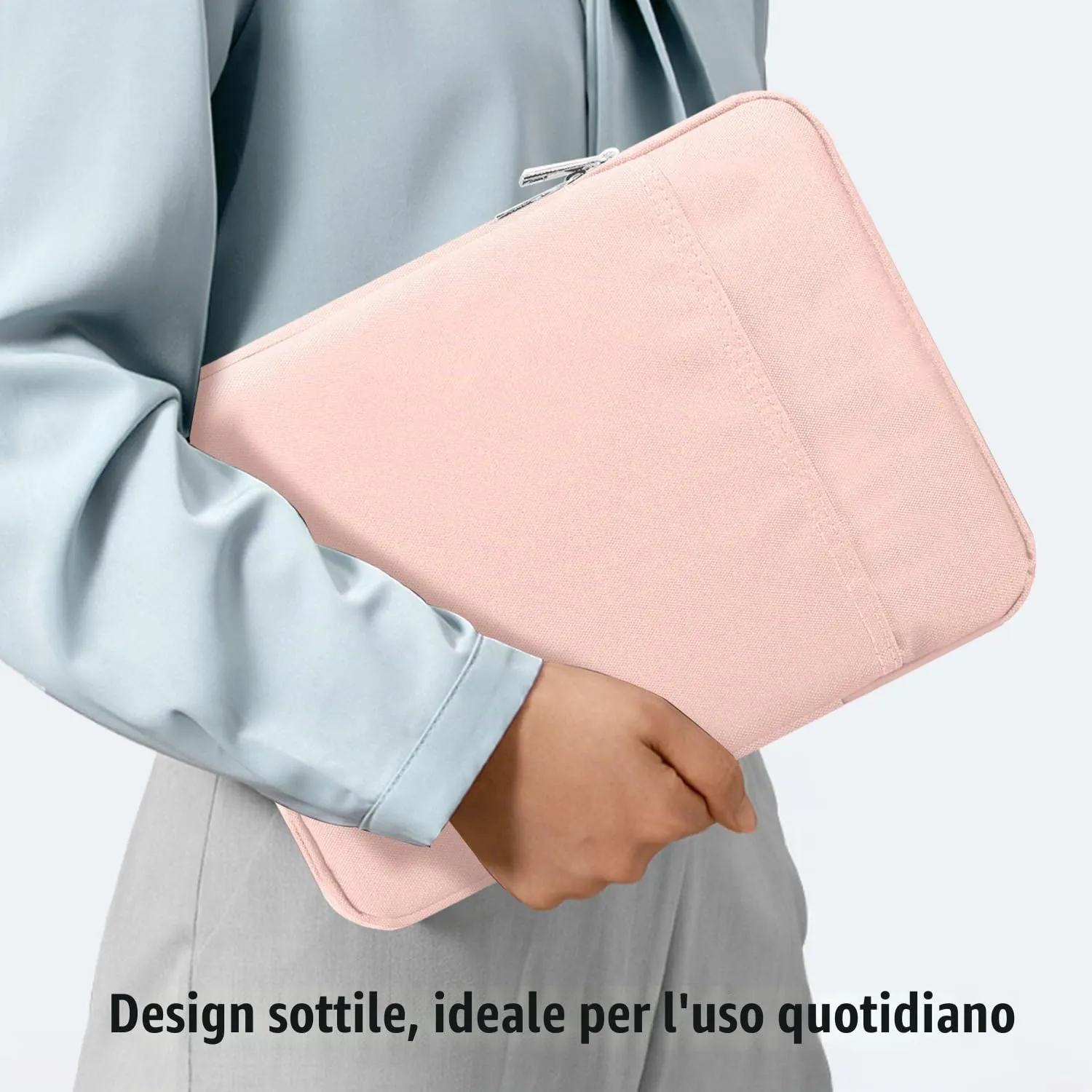 TiMOVO Custodia per Tablet 13", Rosa - immagine 6