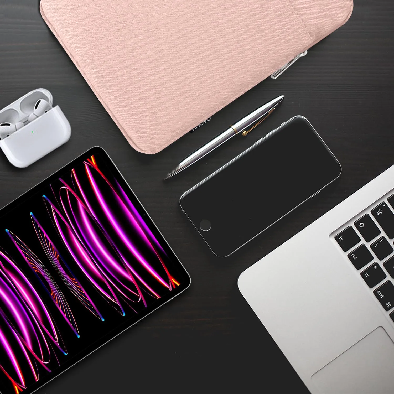 TiMOVO Custodia per Tablet 13", Rosa - immagine 8