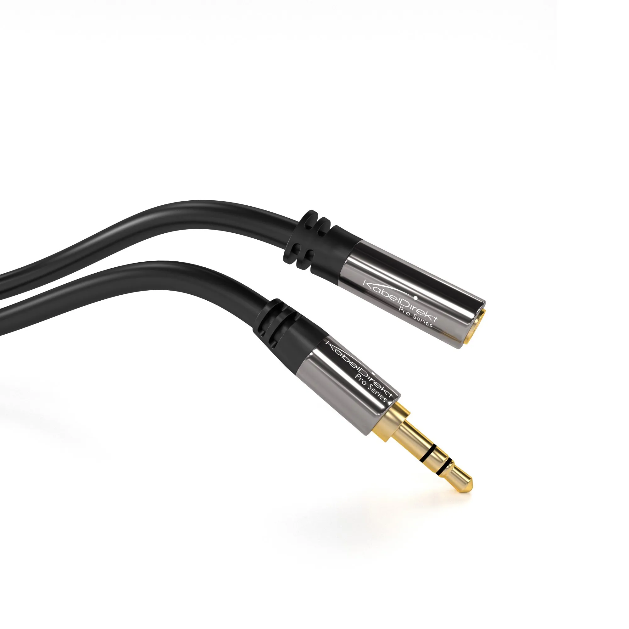 KabelDirekt – Cavo prolunga audio Jack 3,5mm aux – 3m - immagine 3