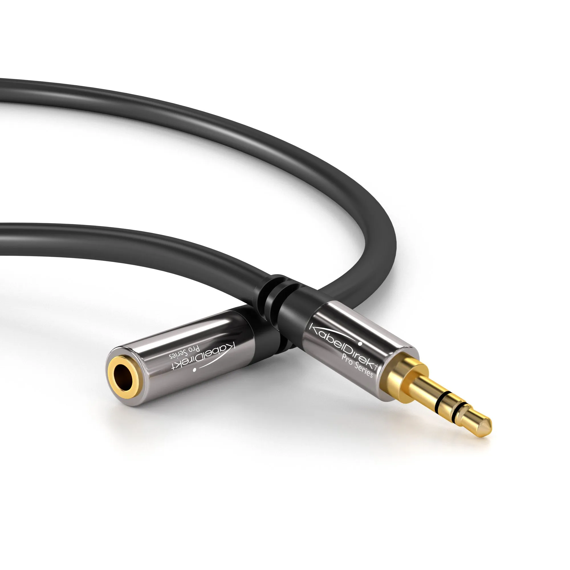 KabelDirekt – Cavo prolunga audio Jack 3,5mm aux – 5m - immagine 4