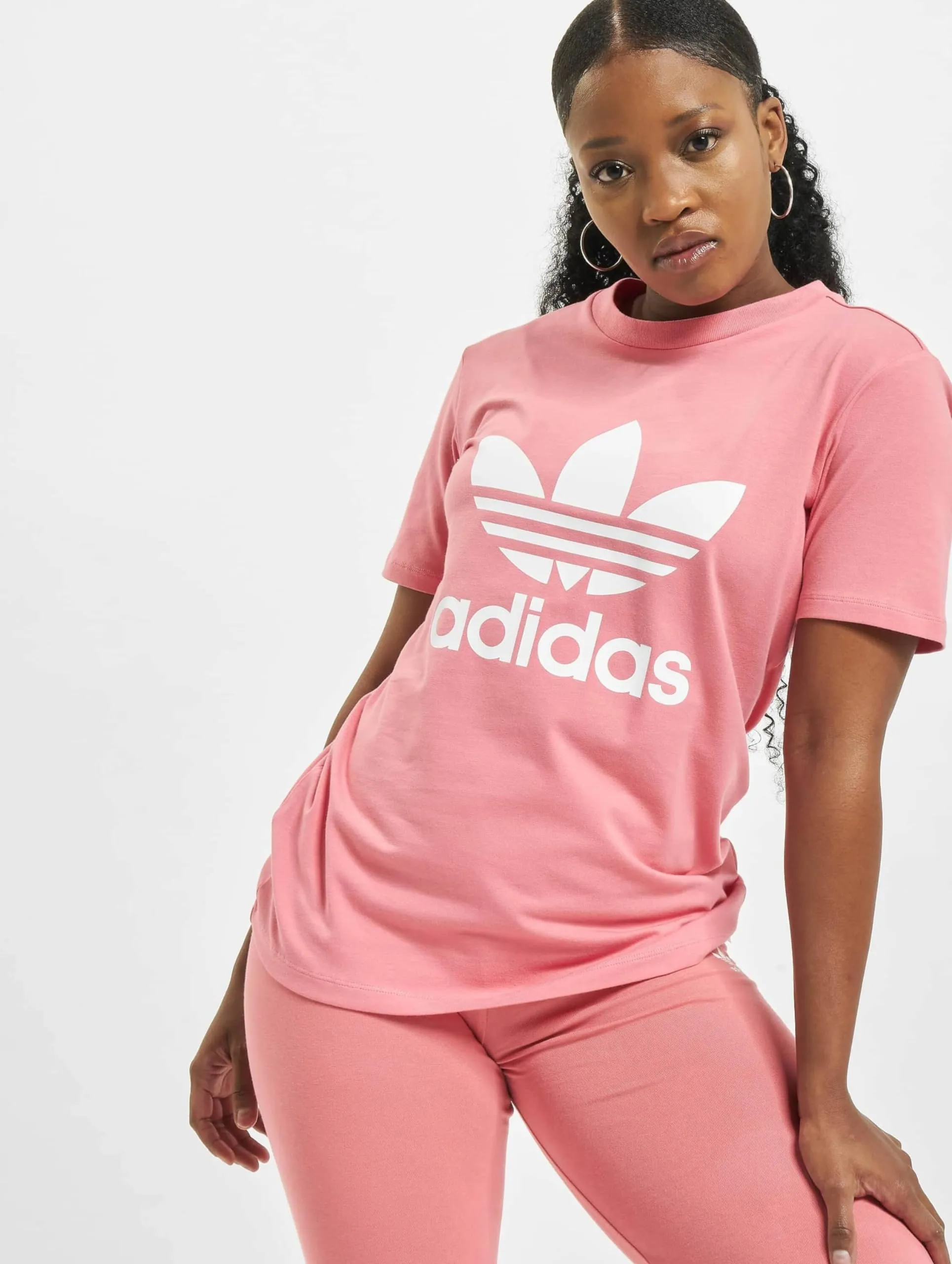 Adidas Maglietta da Donna Trefoil - immagine 2
