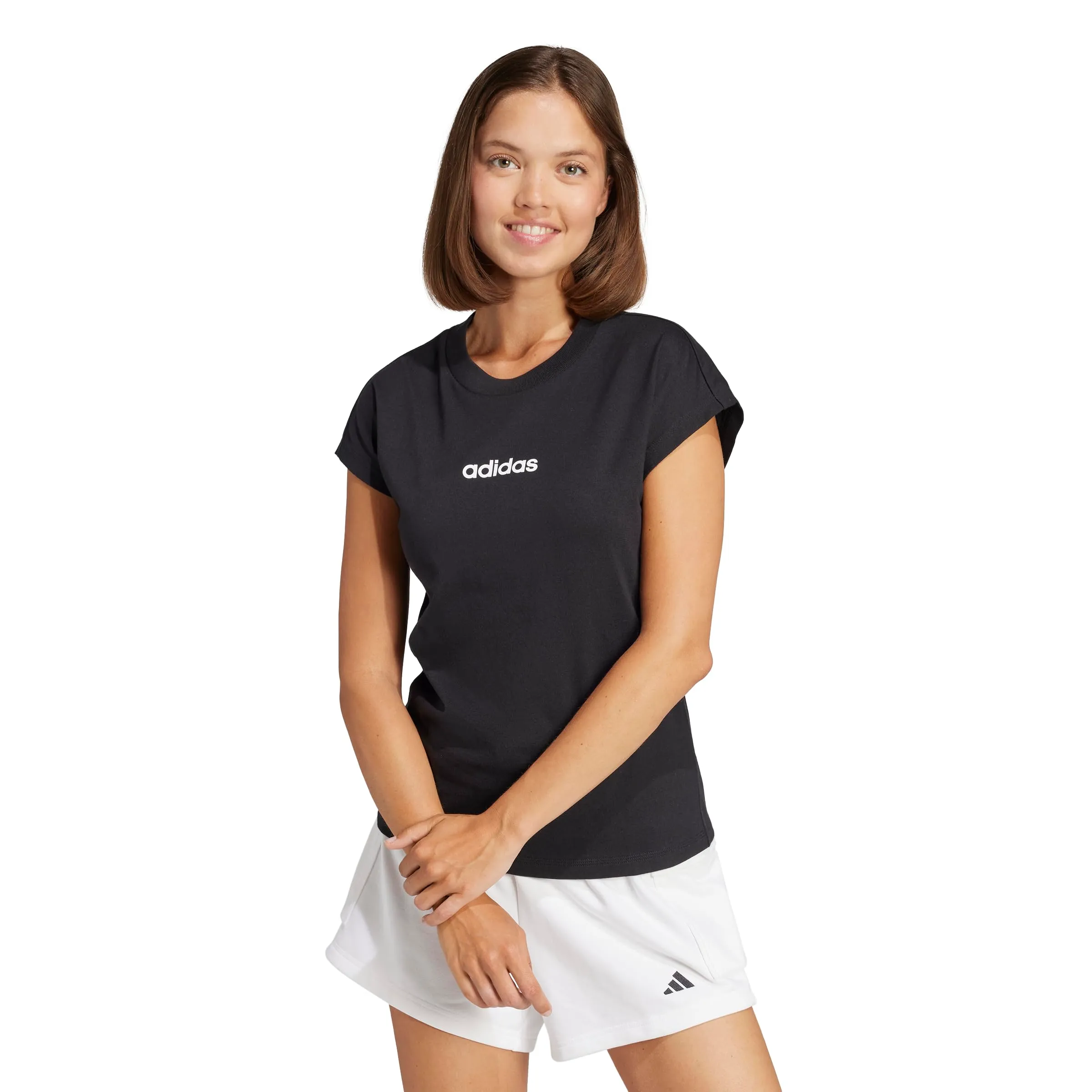 Adidas W D2m Lo Tee Maglietta Donna (Confezione da 1) - immagine 2