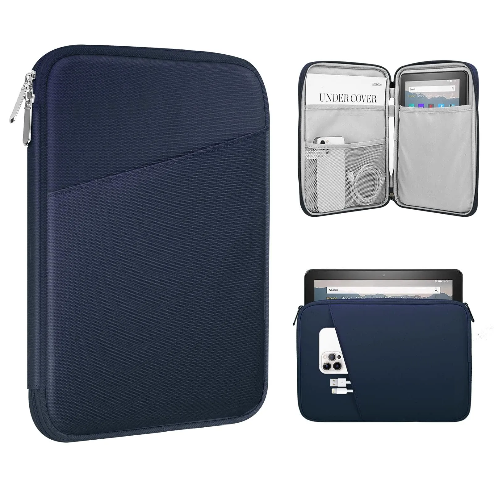 TiMOVO Custodia Protettiva per iPad Mini 8-9", Indaco - immagine 1