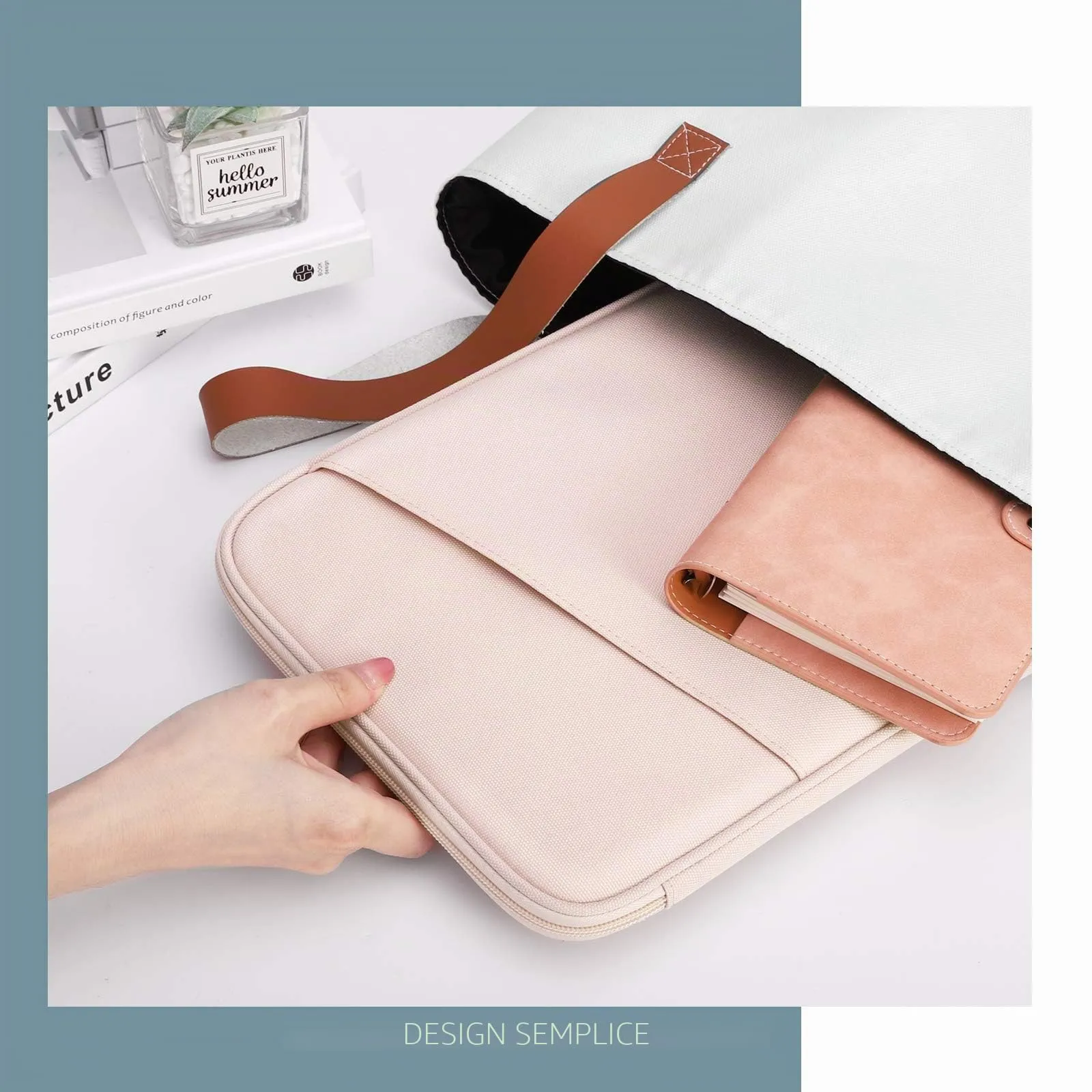 TiMOVO Custodia Protettiva per iPad Mini 8-9", Rosa - immagine 8