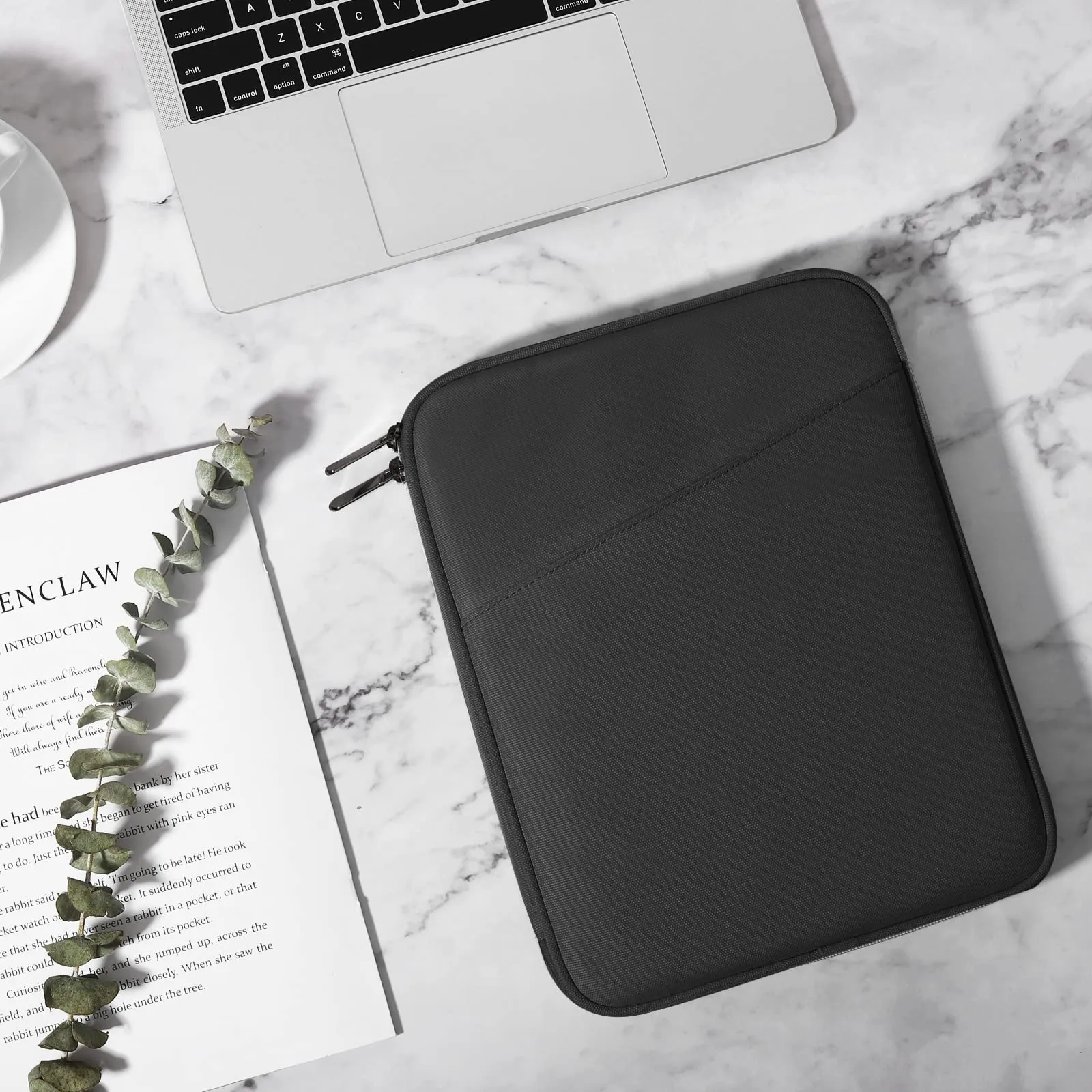 TiMOVO Custodia Tablet 9-11 Pollici con Tasca, Nero - immagine 7