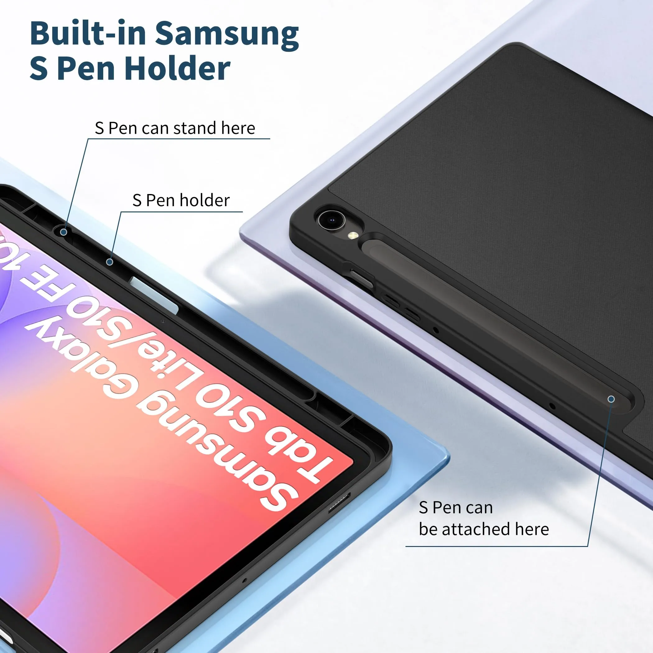 EasyAcc Custodia Cover Compatibile con Samsung Galaxy Tab S10 Lite - immagine 3