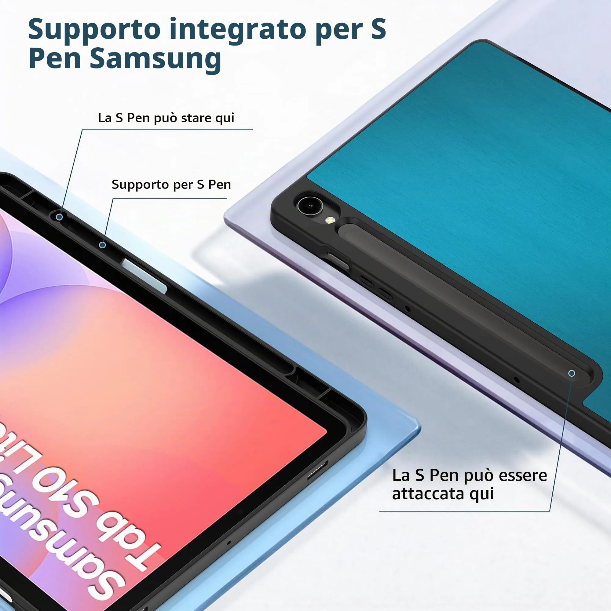 EasyAcc Custodia Cover Compatibile con Samsung Galaxy Tab S10 Lite - immagine 4