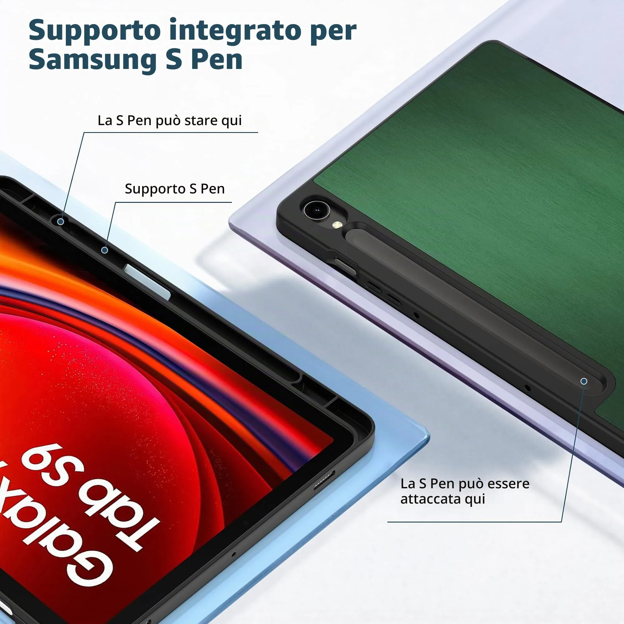 EasyAcc Custodia Cover Compatibile con Samsung Galaxy Tab S10 Lite - immagine 4