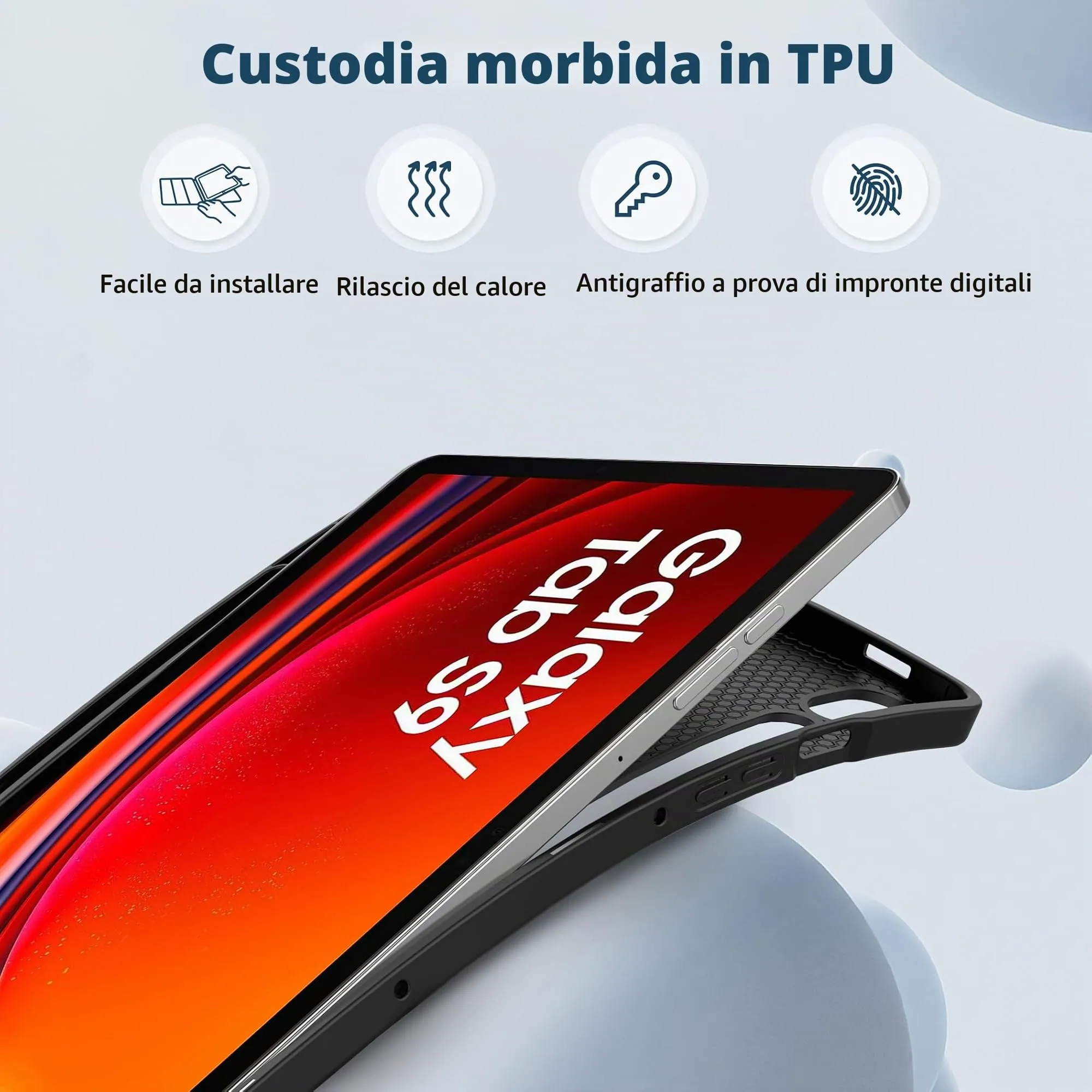 EasyAcc Custodia Cover Compatibile con Samsung Galaxy Tab S10 Lite - immagine 5
