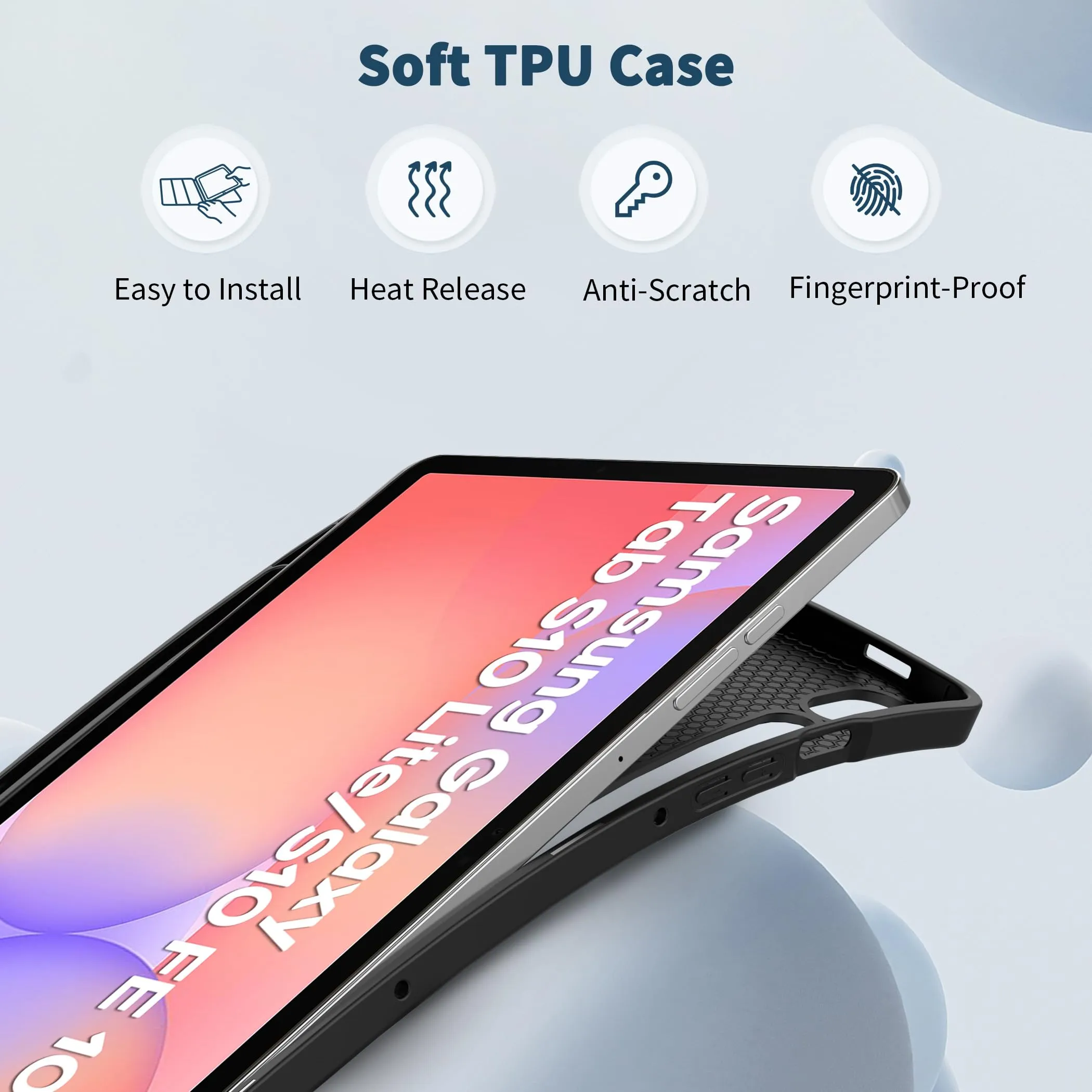 EasyAcc Custodia Cover Compatibile con Samsung Galaxy Tab S10 Lite - immagine 6