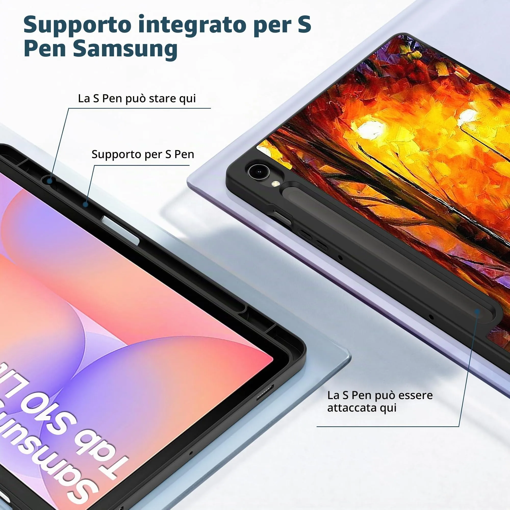 EasyAcc Custodia Cover Compatibile con Samsung Galaxy Tab S10 Lite - immagine 6