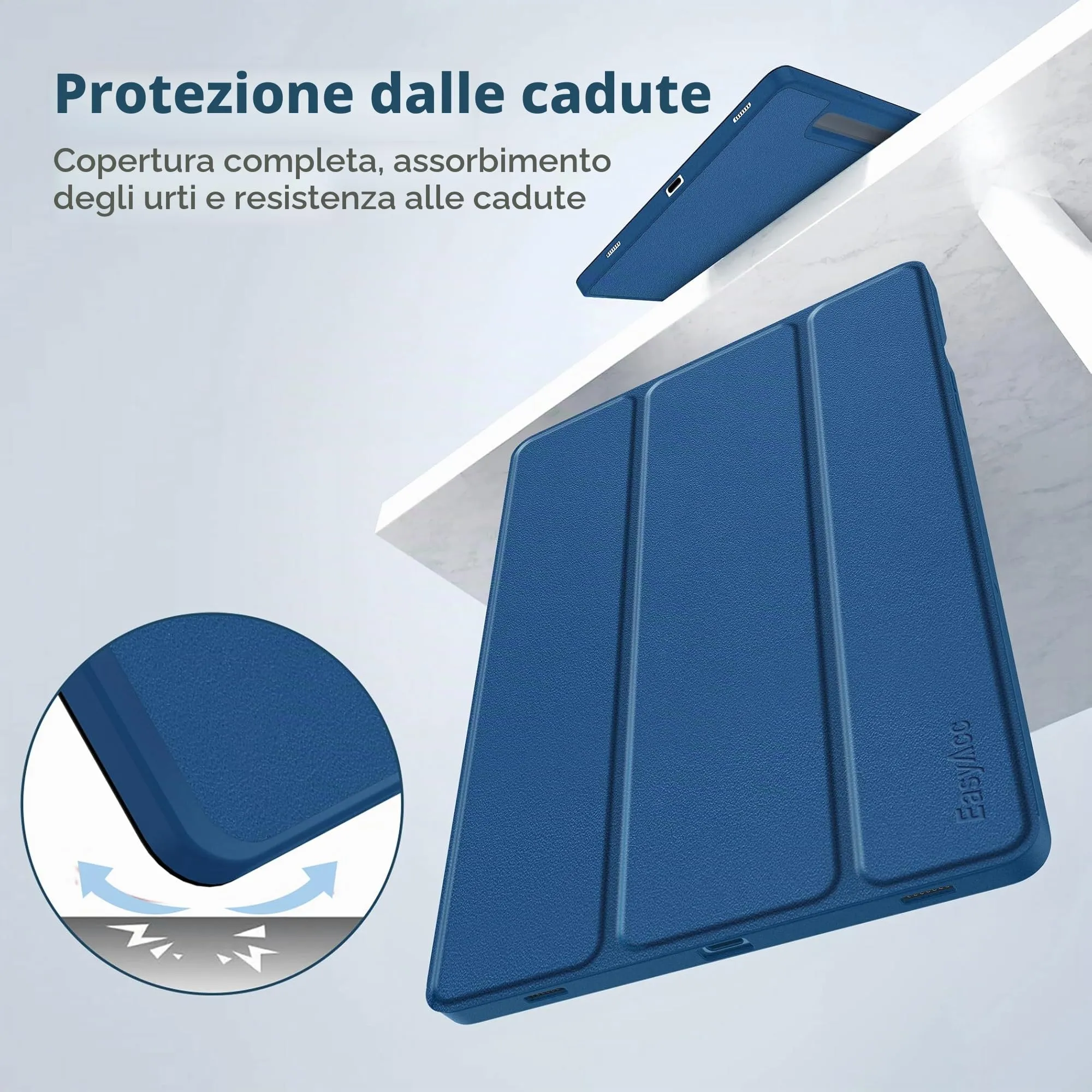 EasyAcc Custodia Cover Compatibile con Samsung Galaxy Tab S10 Lite - immagine 3