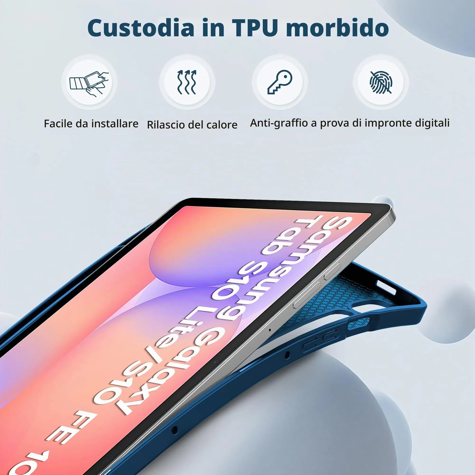 EasyAcc Custodia Cover Compatibile con Samsung Galaxy Tab S10 Lite - immagine 4