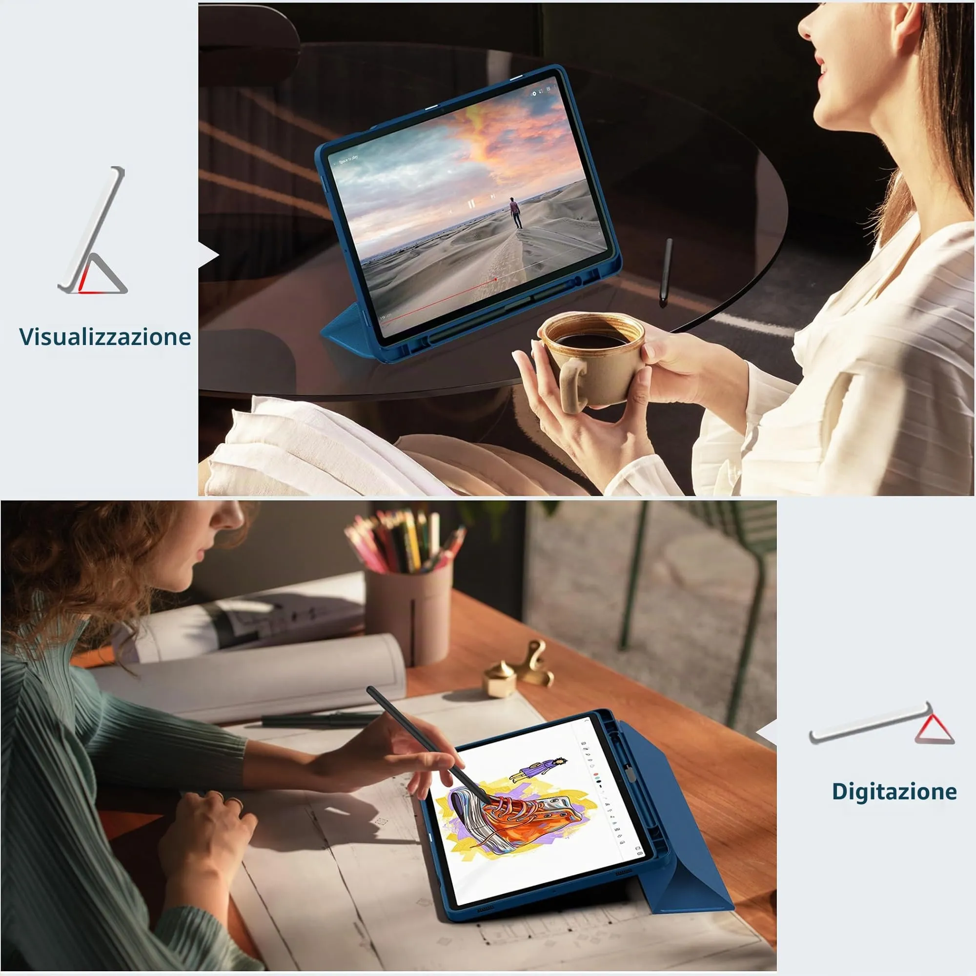 EasyAcc Custodia Cover Compatibile con Samsung Galaxy Tab S10 Lite - immagine 7