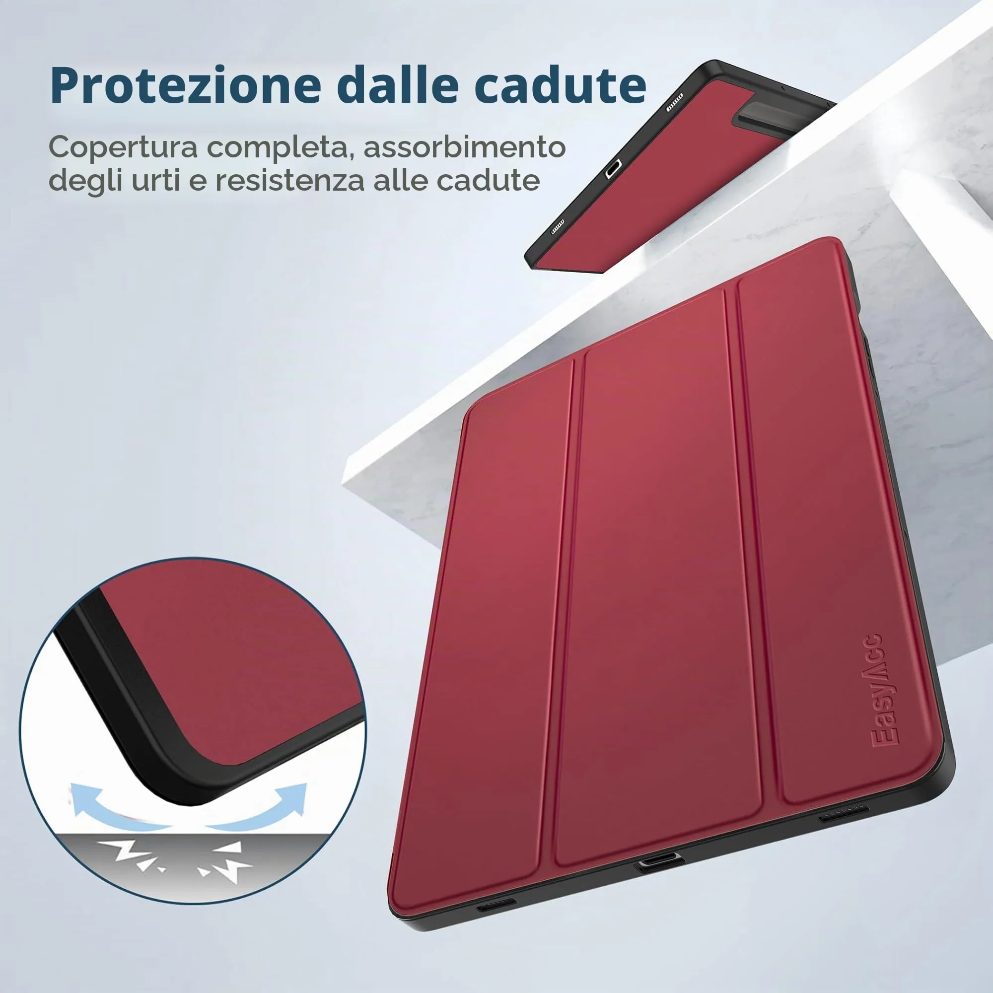 EasyAcc Custodia Cover Compatibile con Samsung Galaxy Tab S10 Lite - immagine 3