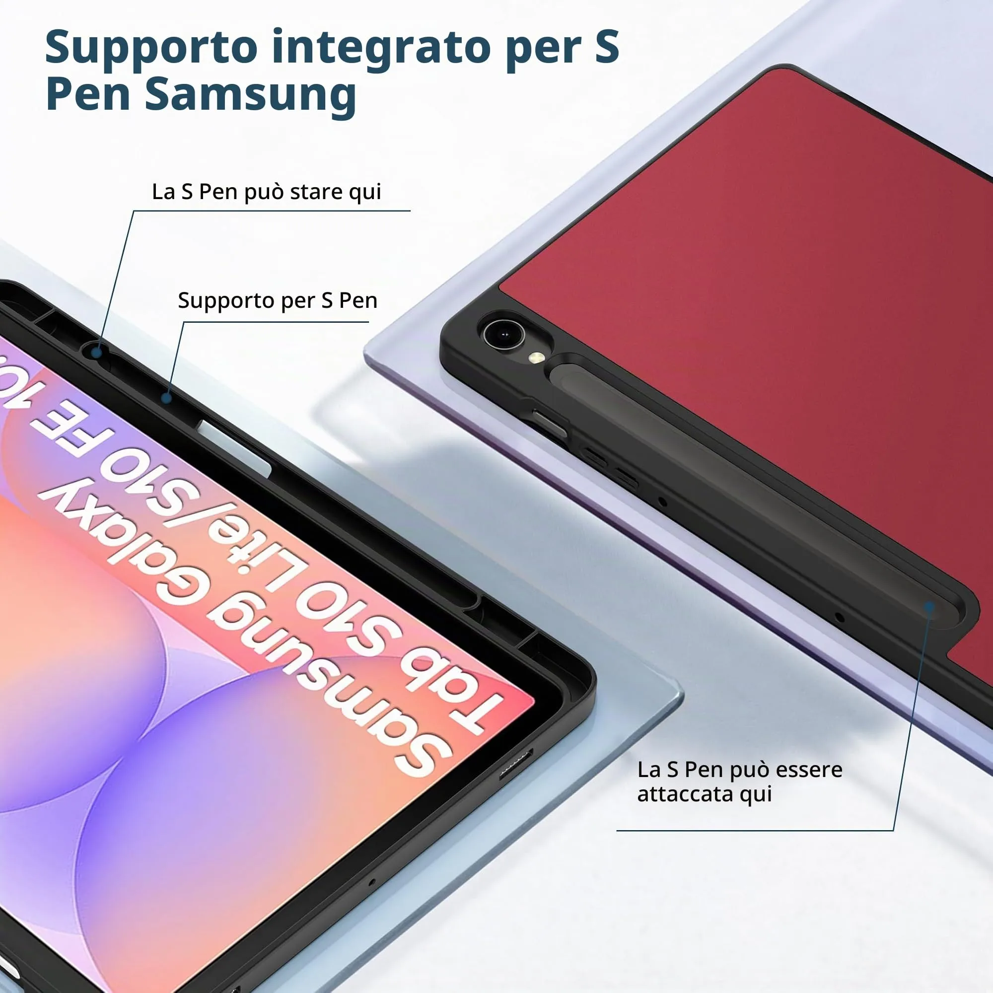 EasyAcc Custodia Cover Compatibile con Samsung Galaxy Tab S10 Lite - immagine 6