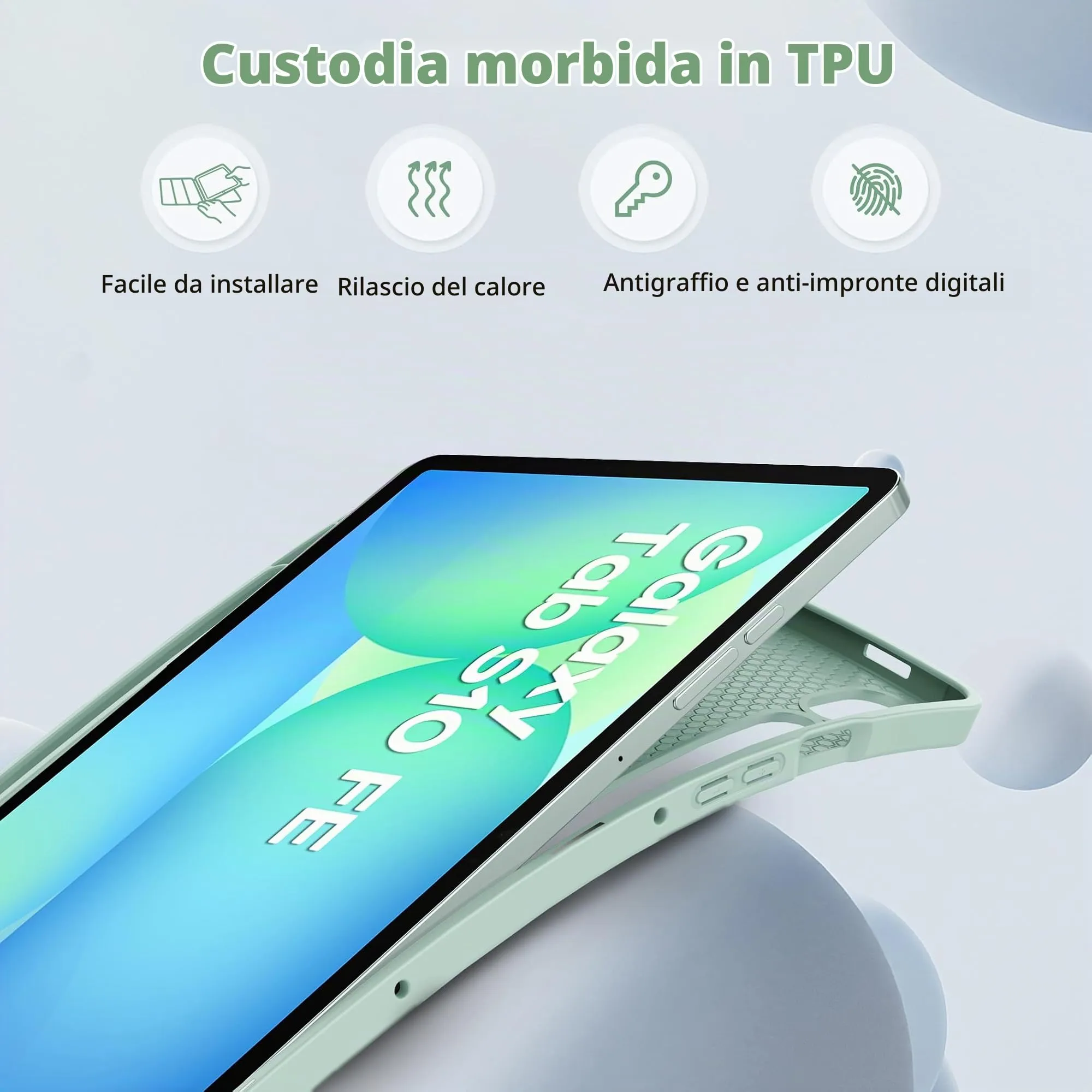 EasyAcc Custodia Cover Compatibile con Samsung Galaxy Tab S10 Lite - immagine 5