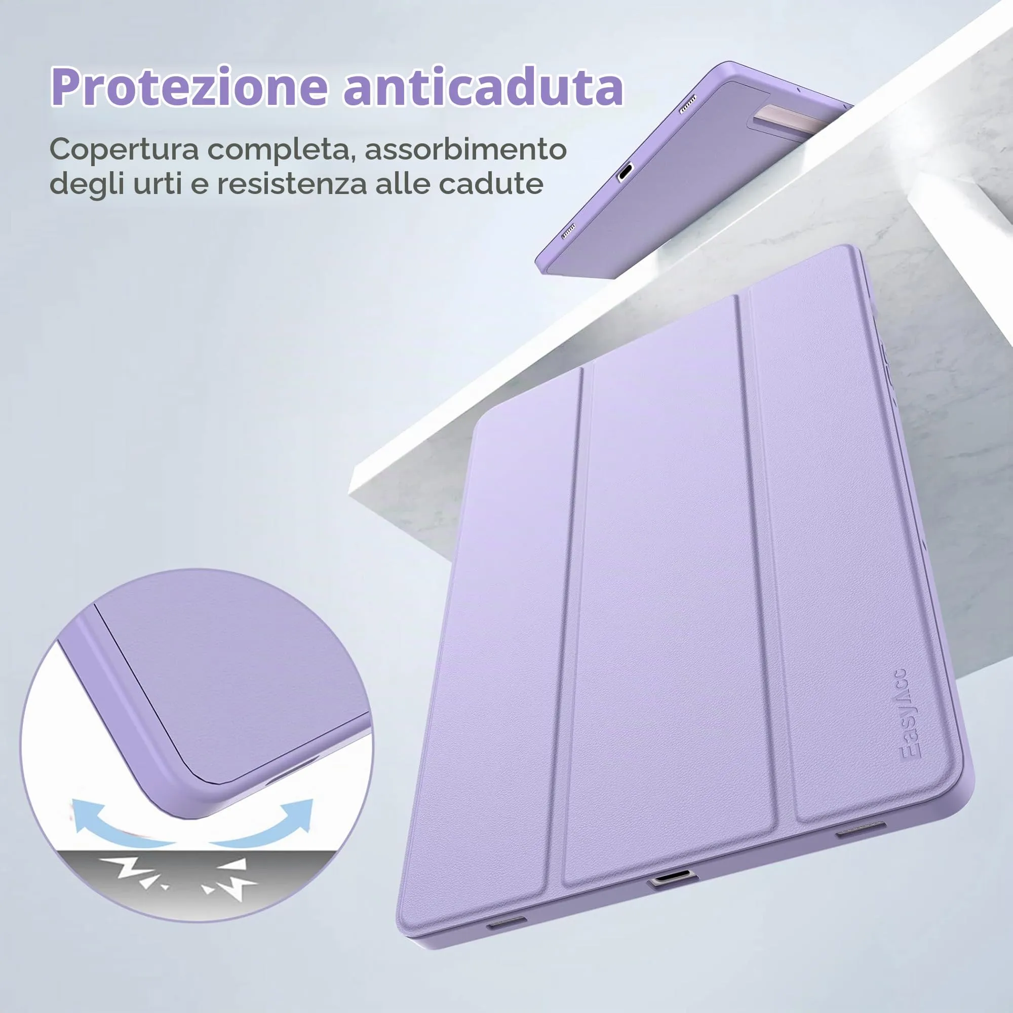 EasyAcc Custodia Cover Compatibile con Samsung Galaxy Tab S10 Lite - immagine 4