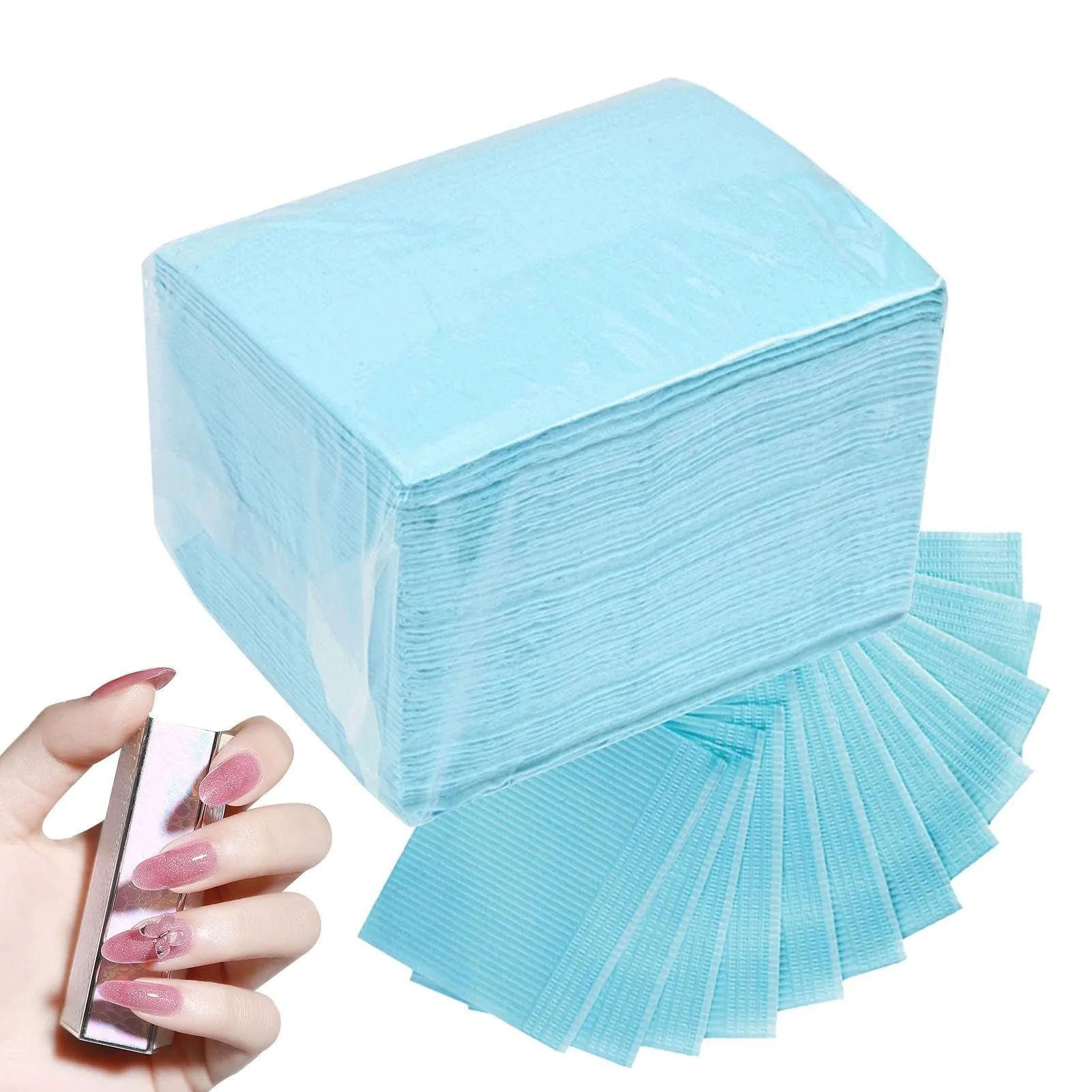 50 Pezzi Tovagliette Per Manicure | Tovaglia Per Manicure | Asciugamani Di Carta Per Unghie | Tovagliette Per Tatuaggi |cuscinetti Puliti Per Principianti Professionisti D-ella - immagine 1