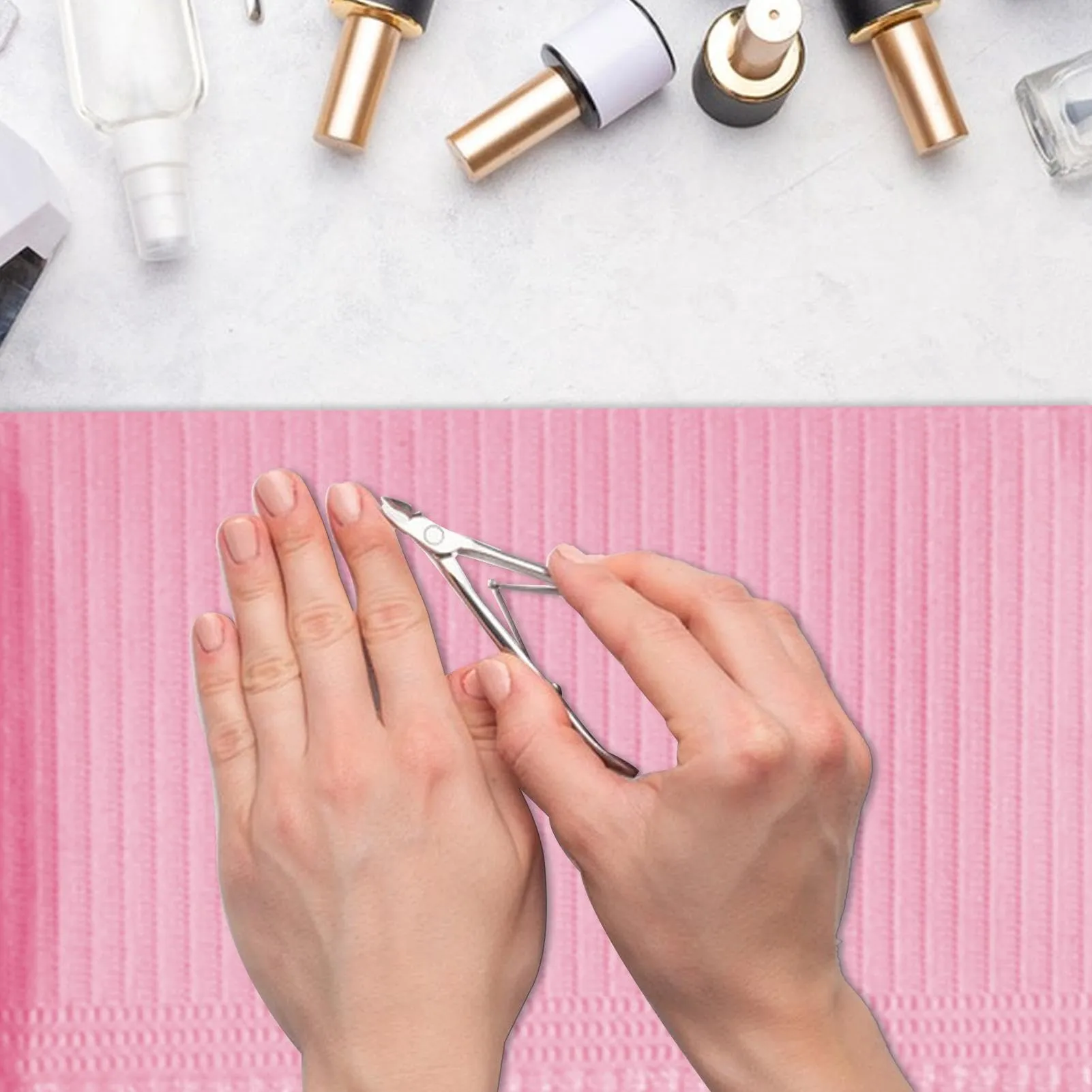 50 Pezzi Tovagliette Per Manicure | Tovaglia Per Manicure | Asciugamani Di Carta Per Unghie | Tovagliette Per Tatuaggi |cuscinetti Puliti Per Principianti Professionisti D-ella - immagine 2