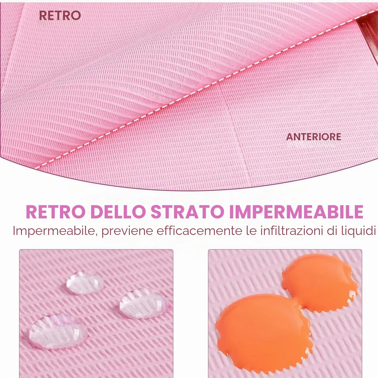 50 Pezzi Tovagliette Per Manicure | Tovaglia Per Manicure | Asciugamani Di Carta Per Unghie | Tovagliette Per Tatuaggi |cuscinetti Puliti Per Principianti Professionisti D-ella - immagine 5