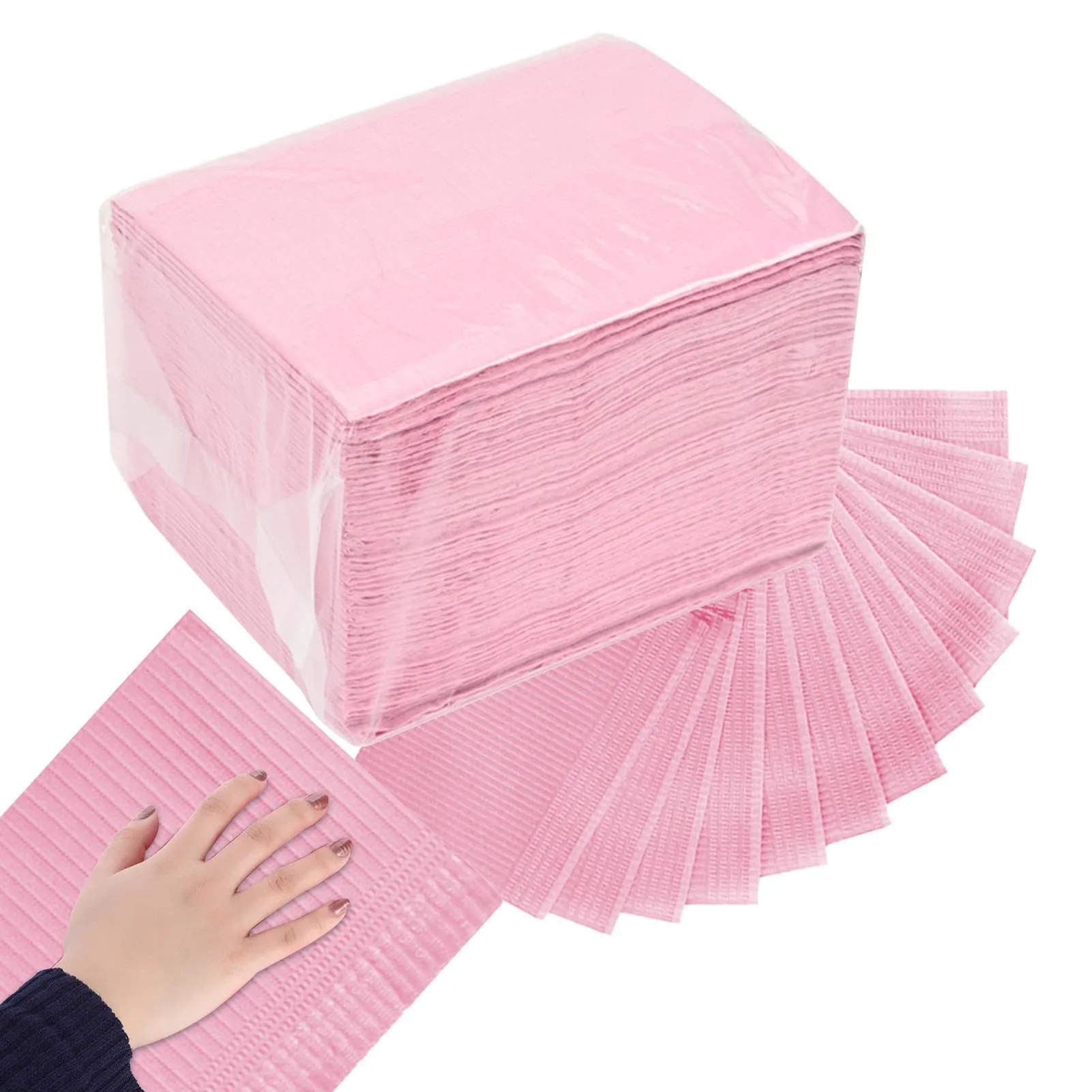 50 Pezzi Tovagliette Per Manicure | Tovaglia Per Manicure | Asciugamani Di Carta Per Unghie | Tovagliette Per Tatuaggi |cuscinetti Puliti Per Principianti Professionisti D-ella - immagine 7