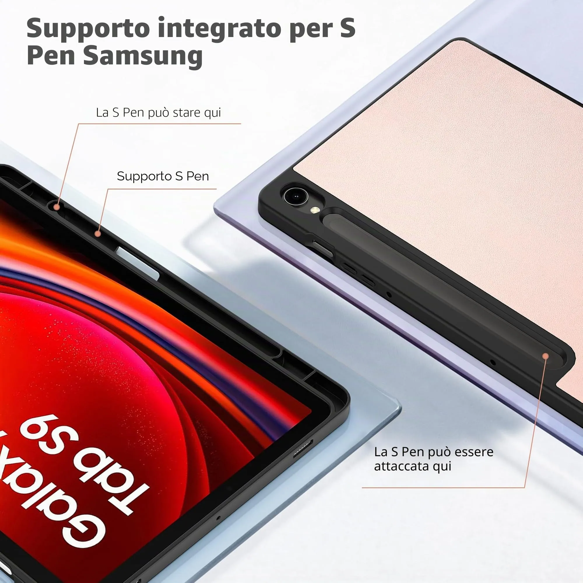 EasyAcc Custodia Cover Compatibile con Samsung Galaxy Tab S10 Lite - immagine 6