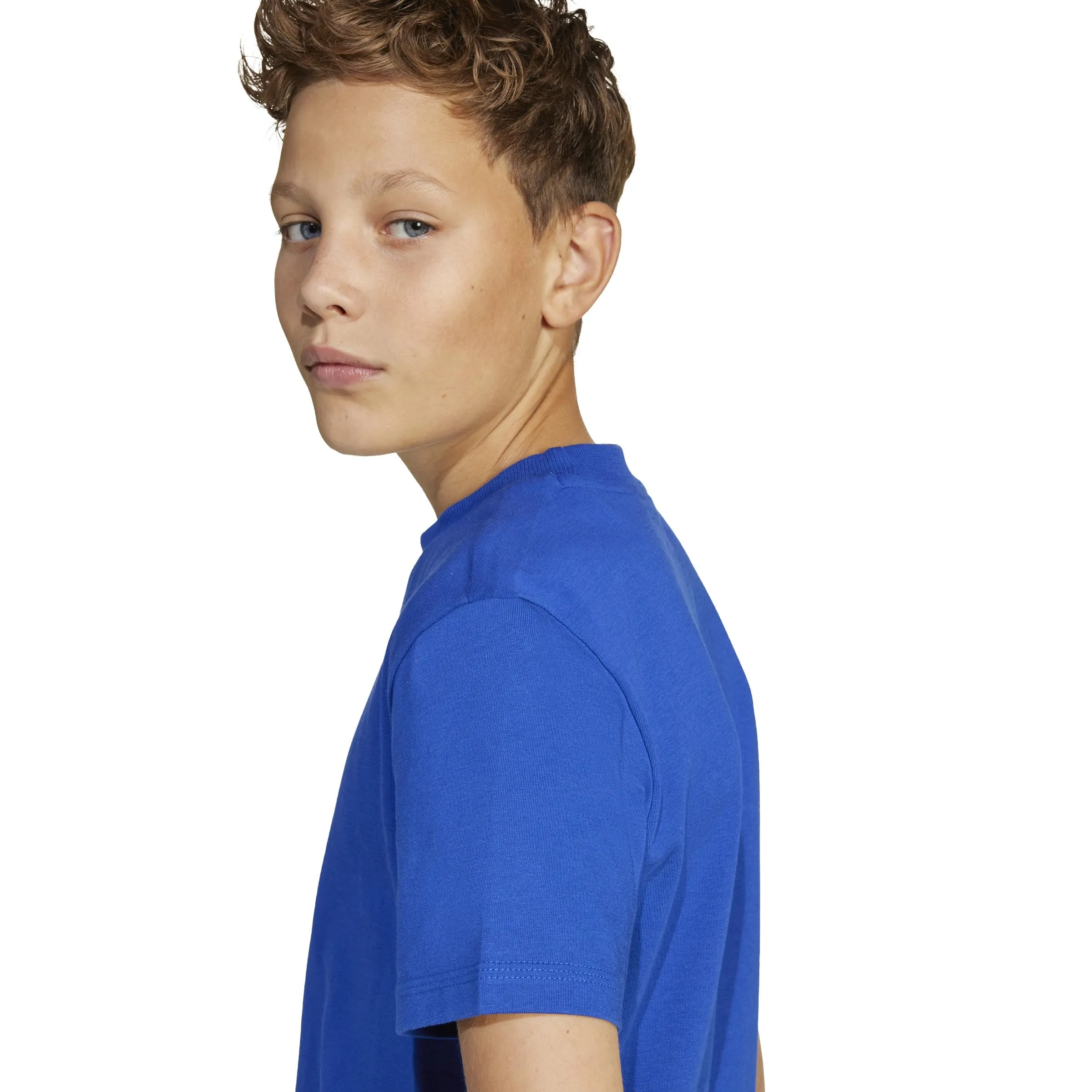 adidas ESSENTIALS T-SHIRT, T-shirt Unisex - Bambini, team royal blue/black, - immagine 4