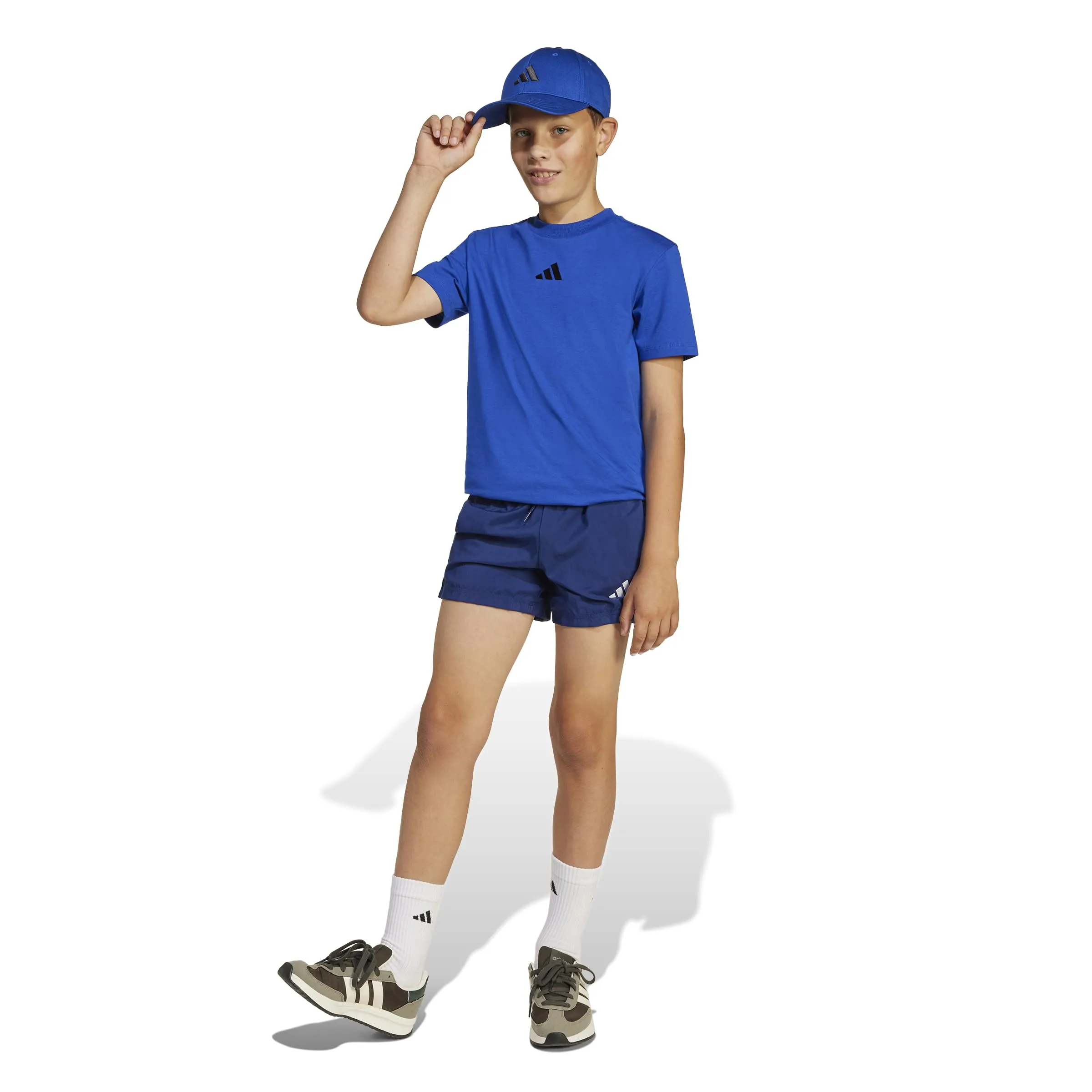 adidas ESSENTIALS T-SHIRT, T-shirt Unisex - Bambini, team royal blue/black, - immagine 6