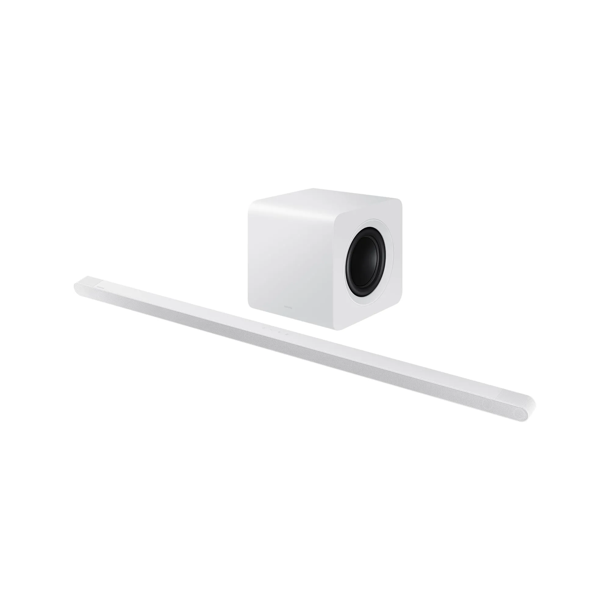 Samsung Soundbar HW-S801D/ZF Serie S, 10 Speaker, Wireless Dolby Atmos, Audio a 3.1.2 Canali, Q-Simphony, Alexa integrato e compatibile con Google Assistant, White 2024 - immagine 1
