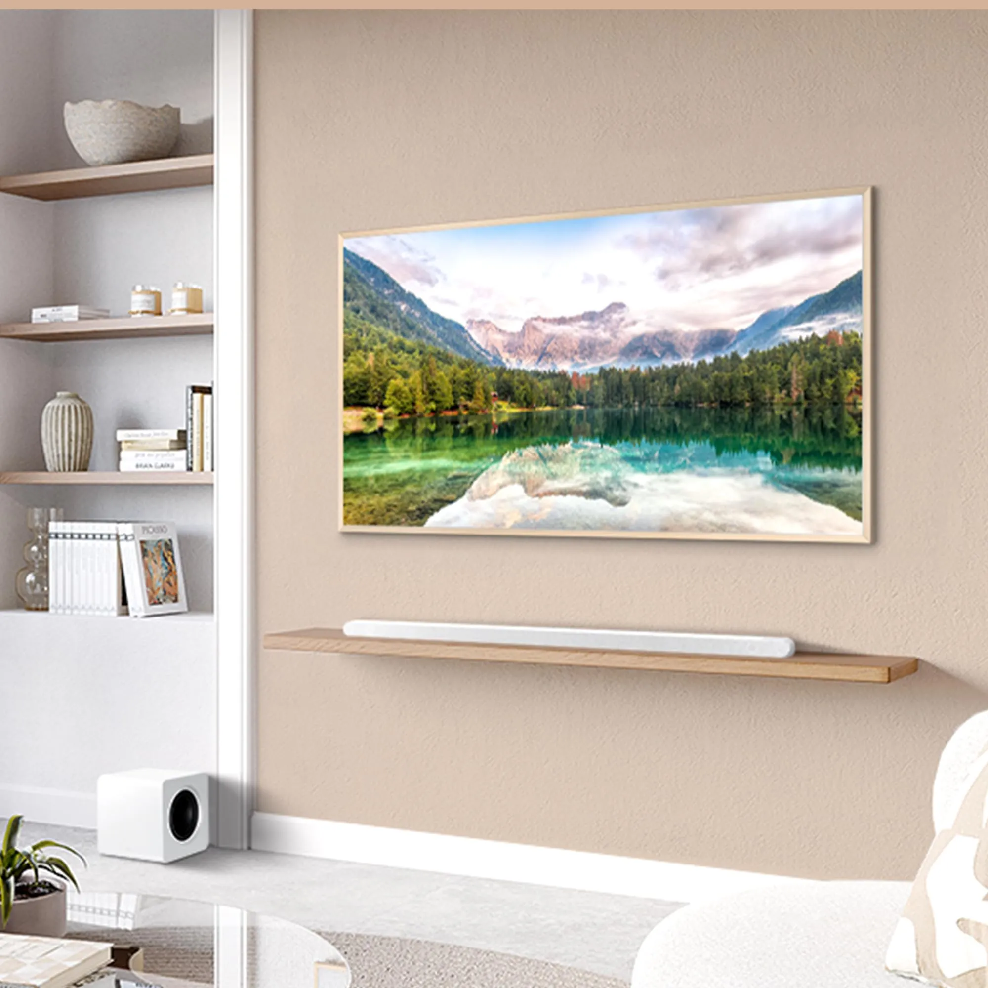 Samsung Soundbar HW-S801D/ZF Serie S, 10 Speaker, Wireless Dolby Atmos, Audio a 3.1.2 Canali, Q-Simphony, Alexa integrato e compatibile con Google Assistant, White 2024 - immagine 5