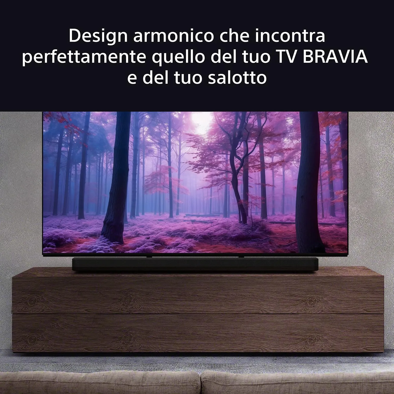 Sony BRAVIA Theatre Bar 8 – Dolby Atmos soundbar per TV, DTS:X, 13 Speakers, Wi-Fi, Bluetooth, 360 Spatial Sound Mapping, Hi Res Audio, nera, HT-A8000 - immagine 6