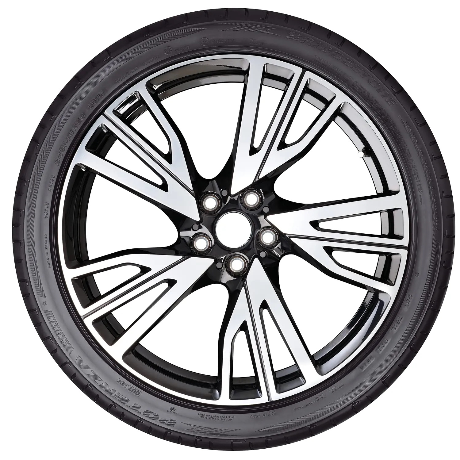 Bridgestone POTENZA S001-245/35 R19 93Y XL - D/B/72 - pneumatico estivo (per autovetture) - immagine 2