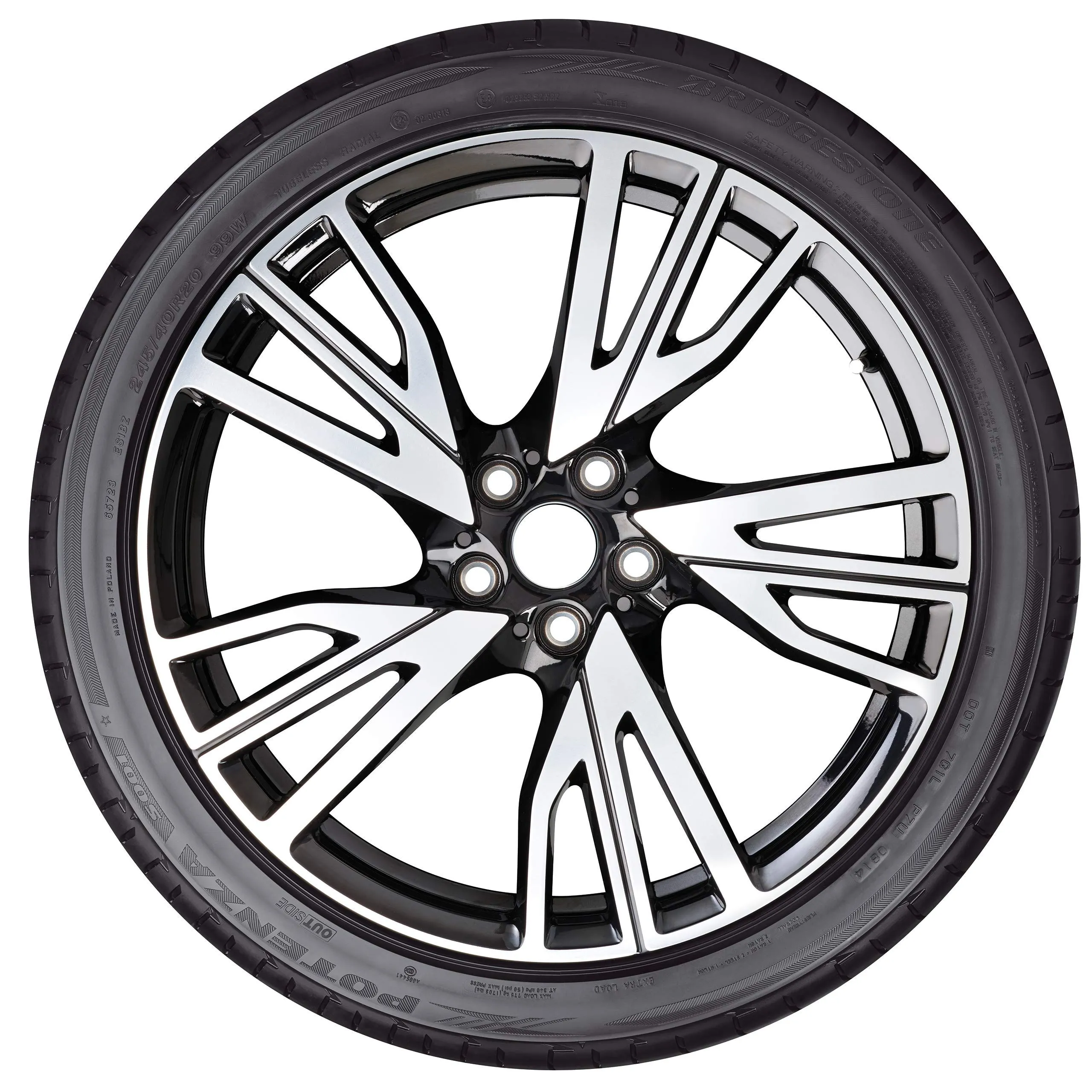 Bridgestone POTENZA S001-225/55 RR17 97W - D/C/69 - pneumatico estivo con tecnologia DriveGuard Run-Flat (per autovetture) - immagine 2