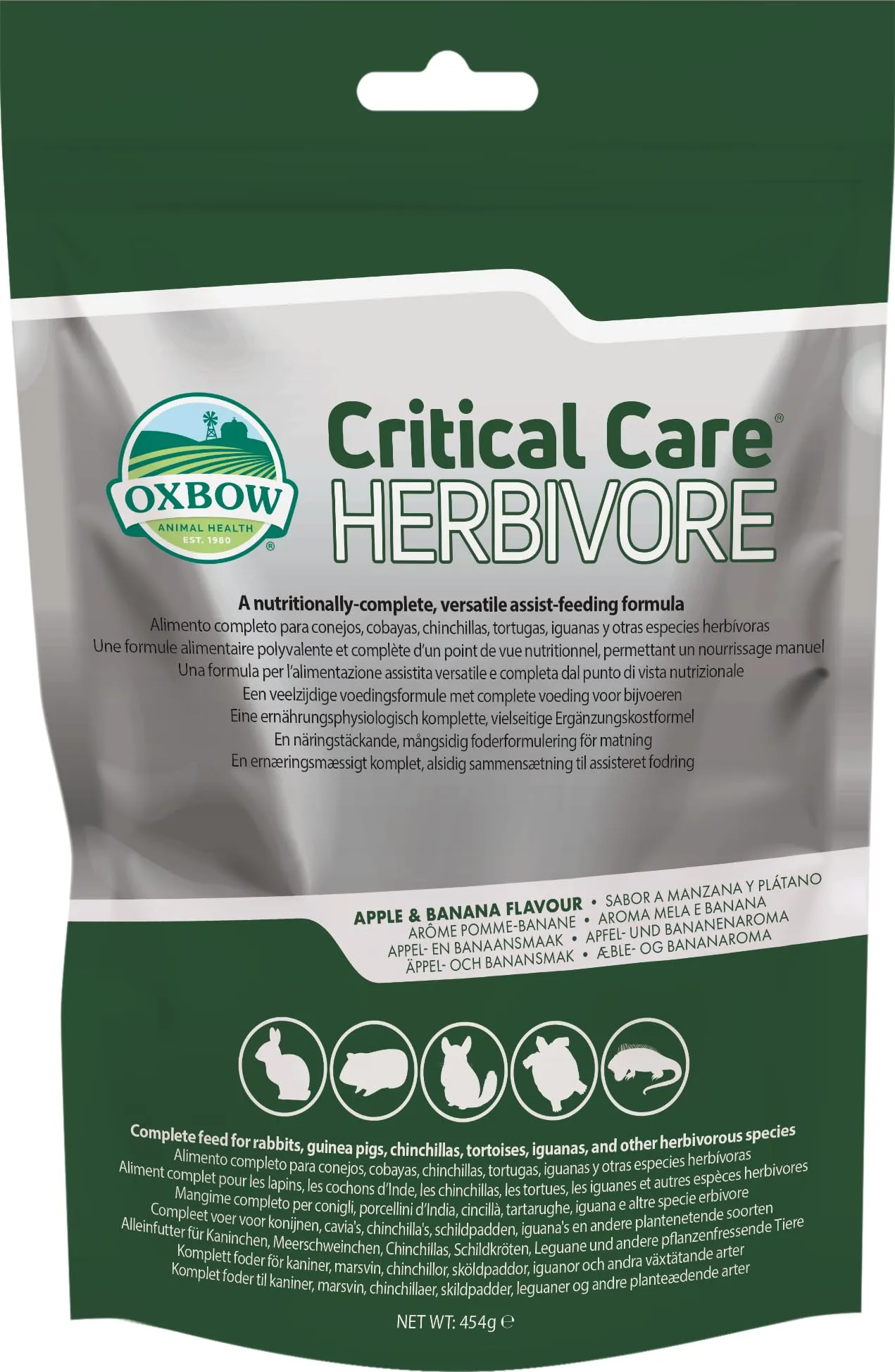 Oxbow Critical Care Herbivore Mela e Banana 141 g - immagine 2