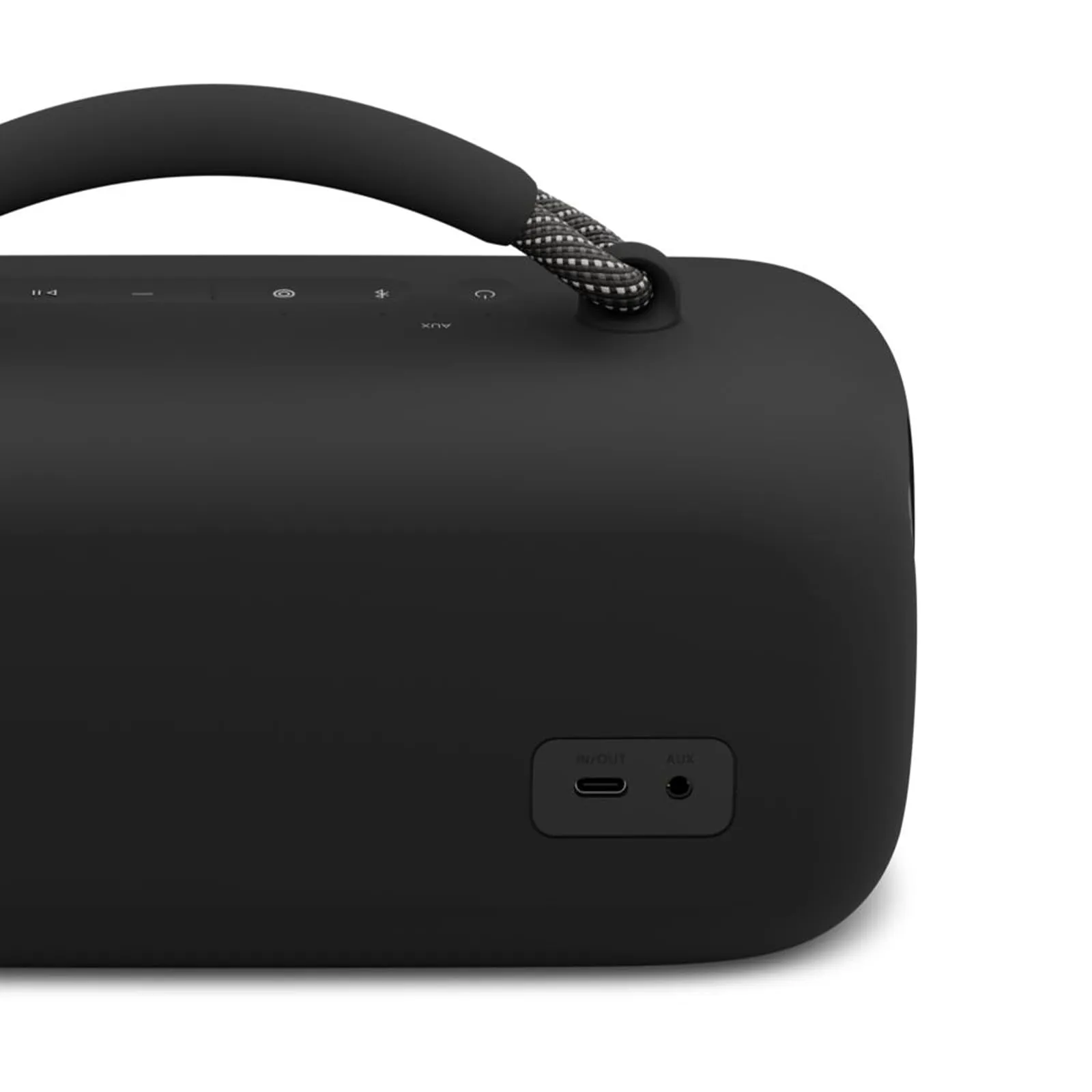 Bose SoundLink Max Cassa Audio Bluetooth Portatile Waterproof, Speaker Impermeabile, 20 h di Batteria, USB-C, AUX Input 3,5 mm Integrato, Nero - immagine 5