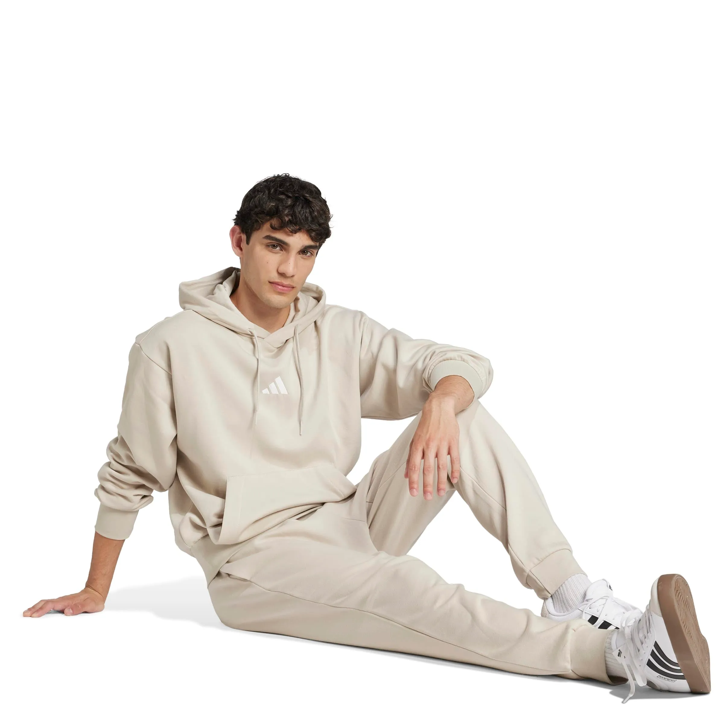 Adidas - Pantaloni da allenamento da uomo Essentials Feel Cozy in pile, S - immagine 2
